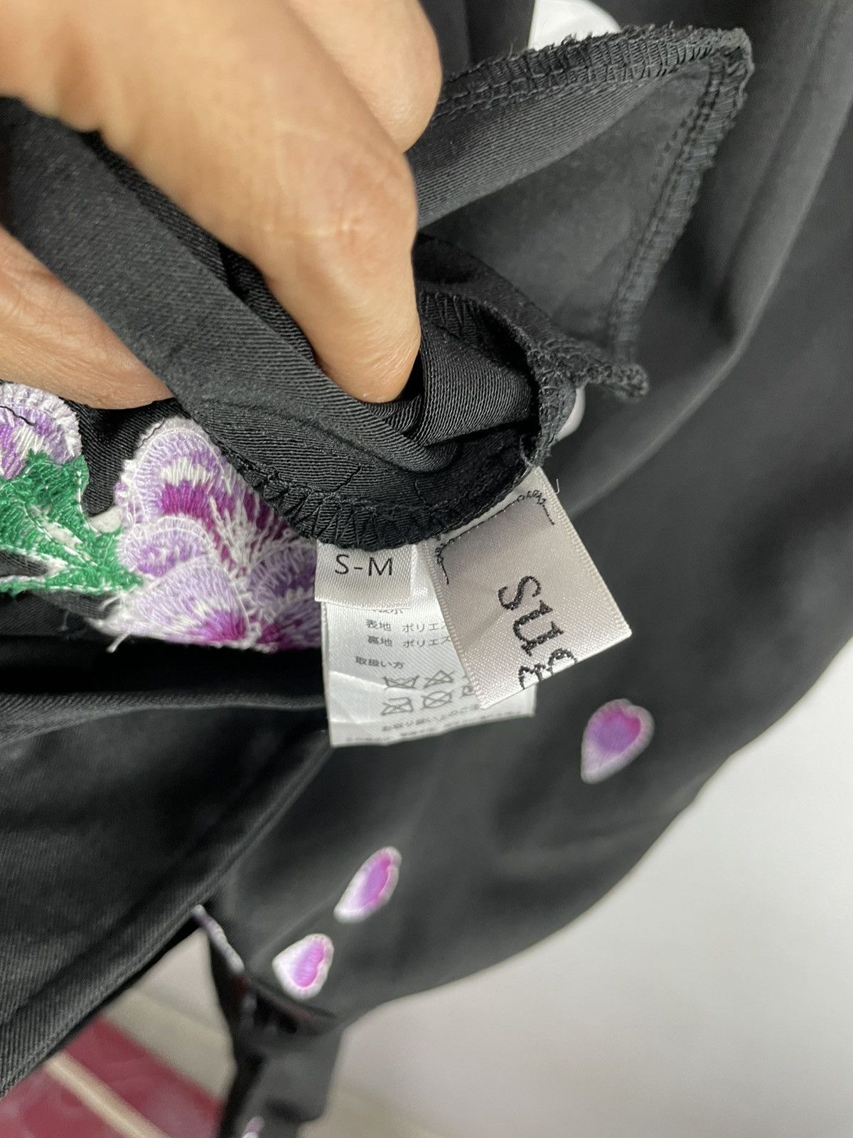 Japanese Brand Japanese Sugar Embroidered Sukajan Coat Yohji Scandal Style Size S / US 4 / IT 40 - 9 Thumbnail