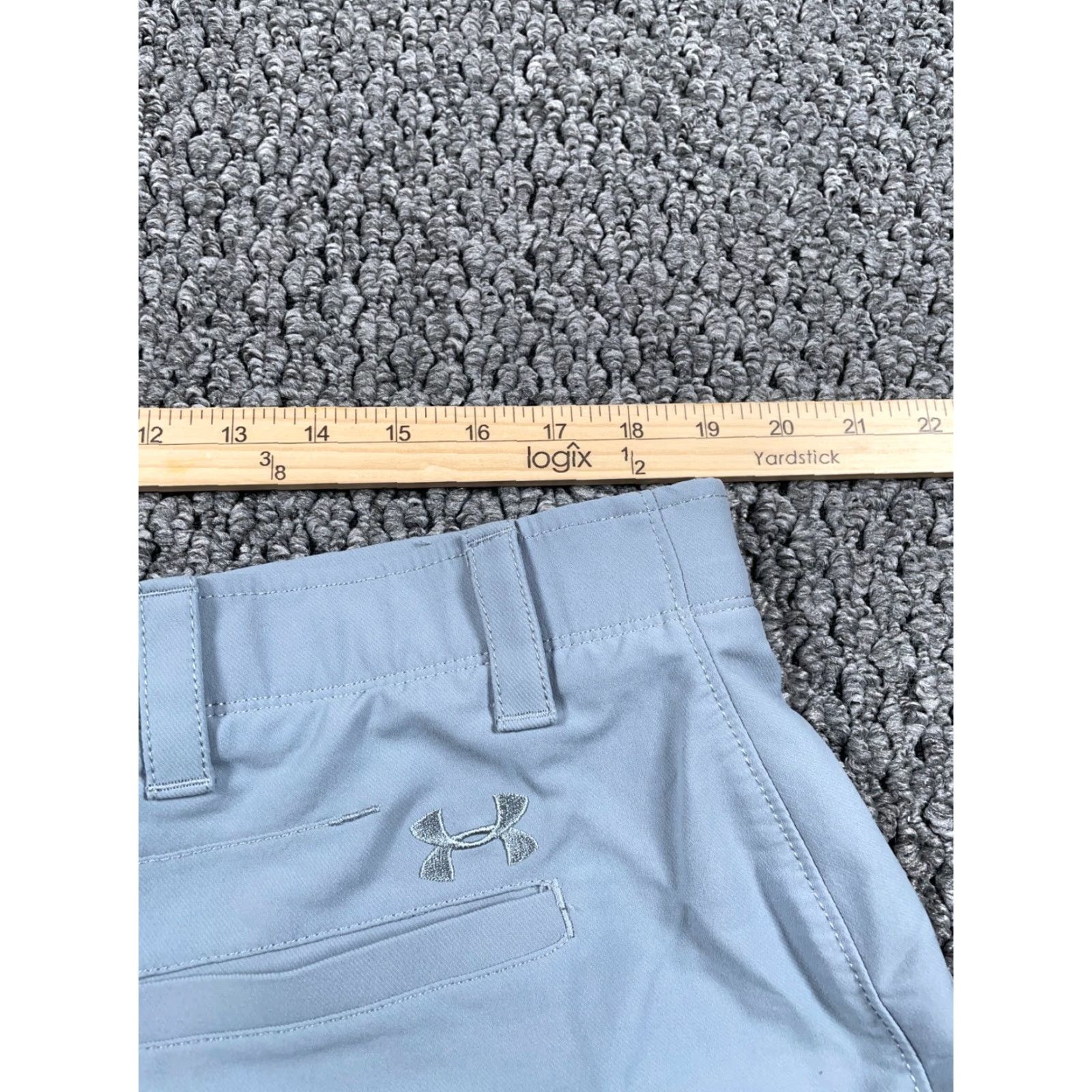 Under Armour Under armour Heat Gear Loose Fit Shorts Men 40 Gray Nylon Blend 11" Inseam Size US 38 / EU 54 - 5 Thumbnail