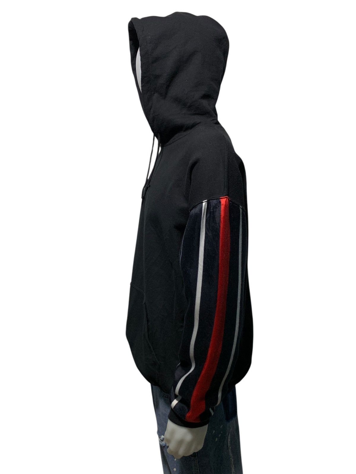 NOMA t.d FW19 NOMA t.d striped sleeve oversized hoodie Size US XL / EU 56 / 4 - 7 Thumbnail