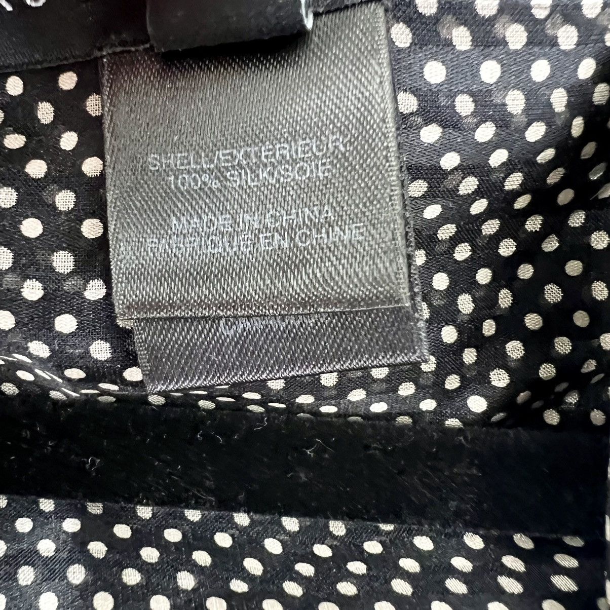 Marc by Marc Jacobs Marc by Marc Jacobs 100% Silk Polka Dots Pulllover Blouse Size M / US 6-8 / IT 42-44 - 7 Thumbnail