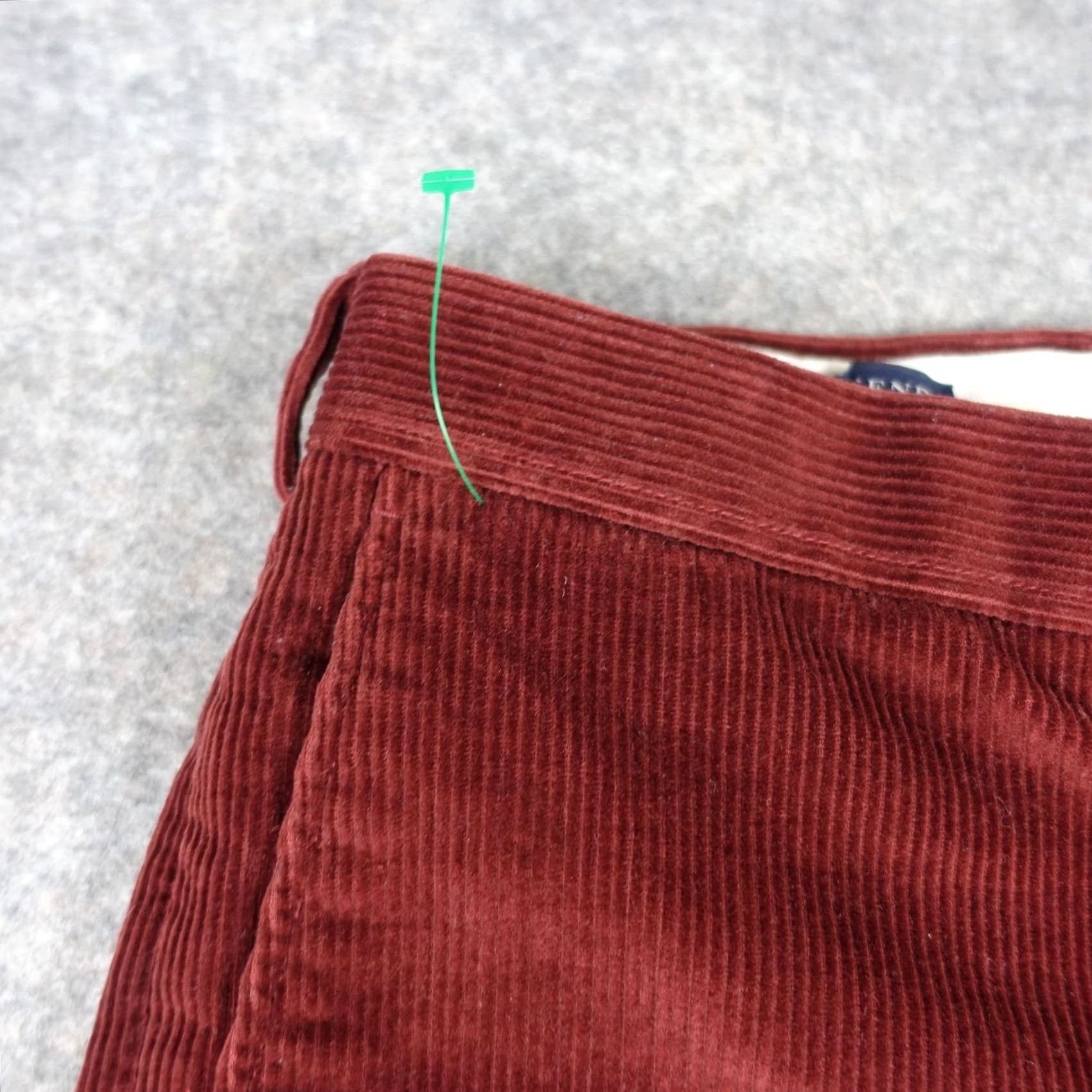 Lands' End Lands' End Pants Mens 34x28 Red Corduroy Traditional Fit Chino Casual VTG Size US 34 / EU 50 - 3 Thumbnail