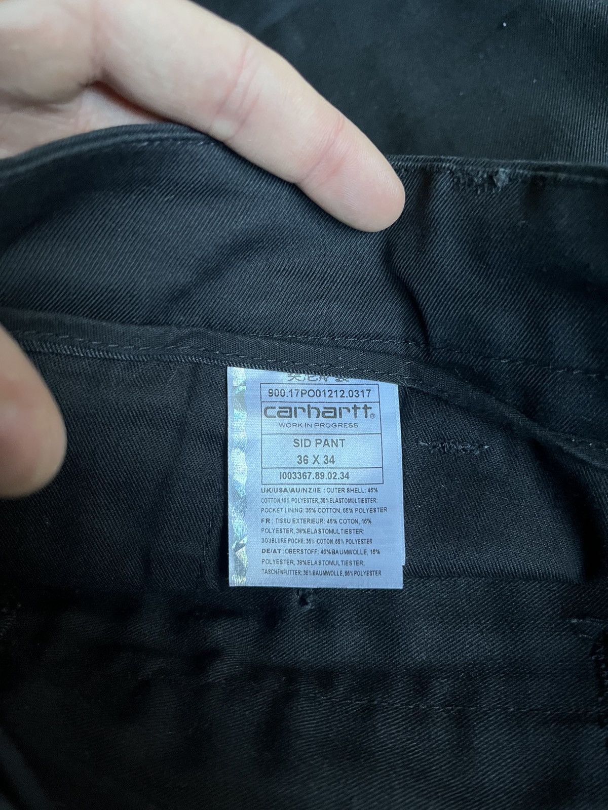Carhartt × Vintage Vintage Carhartt Sid Pants Jeans Workwear Size 34x36 Y2K Size US 34 / EU 50 - 13 Thumbnail