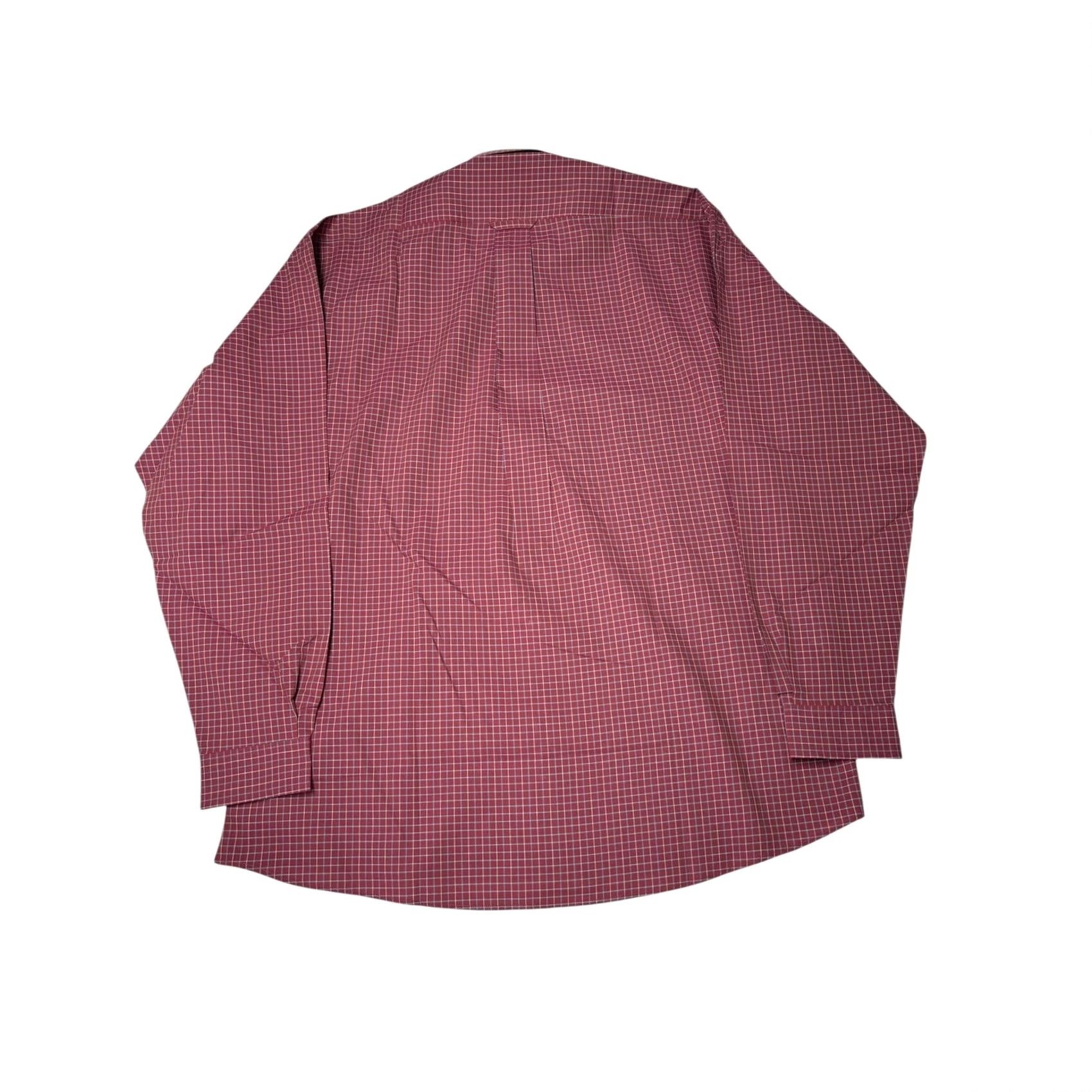 Vintage Nwt Burma Bibas Mens Button-Down Shirt Long Sleeve Checkered Cotton M Red Size US M / EU 48-50 / 2 - 7 Thumbnail