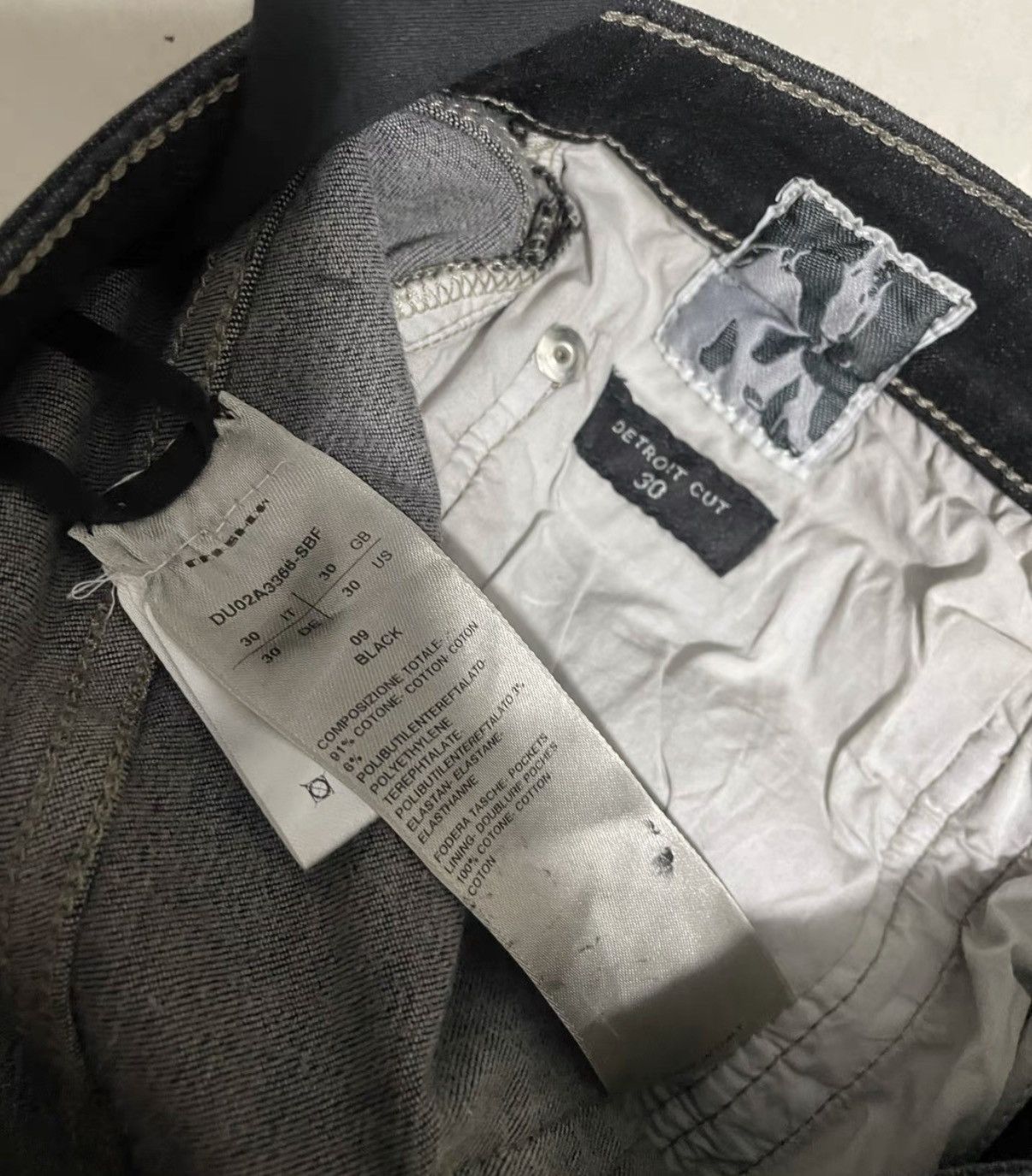 Rick Owens Rick Owens Drkshdw Detroit Cut Waxed skinny jeans Size US 30 / EU 46 - 3 Thumbnail