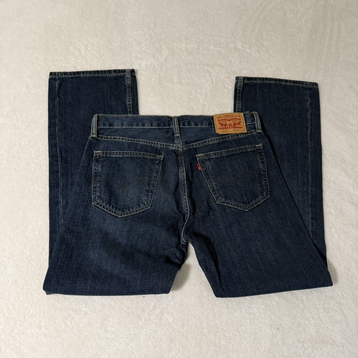 Levi's y2k Vintage Levis 527 Bootcut Jeans Blue Size US 34 / EU 50 - 3 Thumbnail