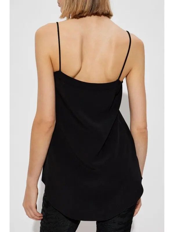 Balmain o1s1wg111225 Layered Top in Black Size XL / US 12-14 / IT 48-50 - 3 Thumbnail