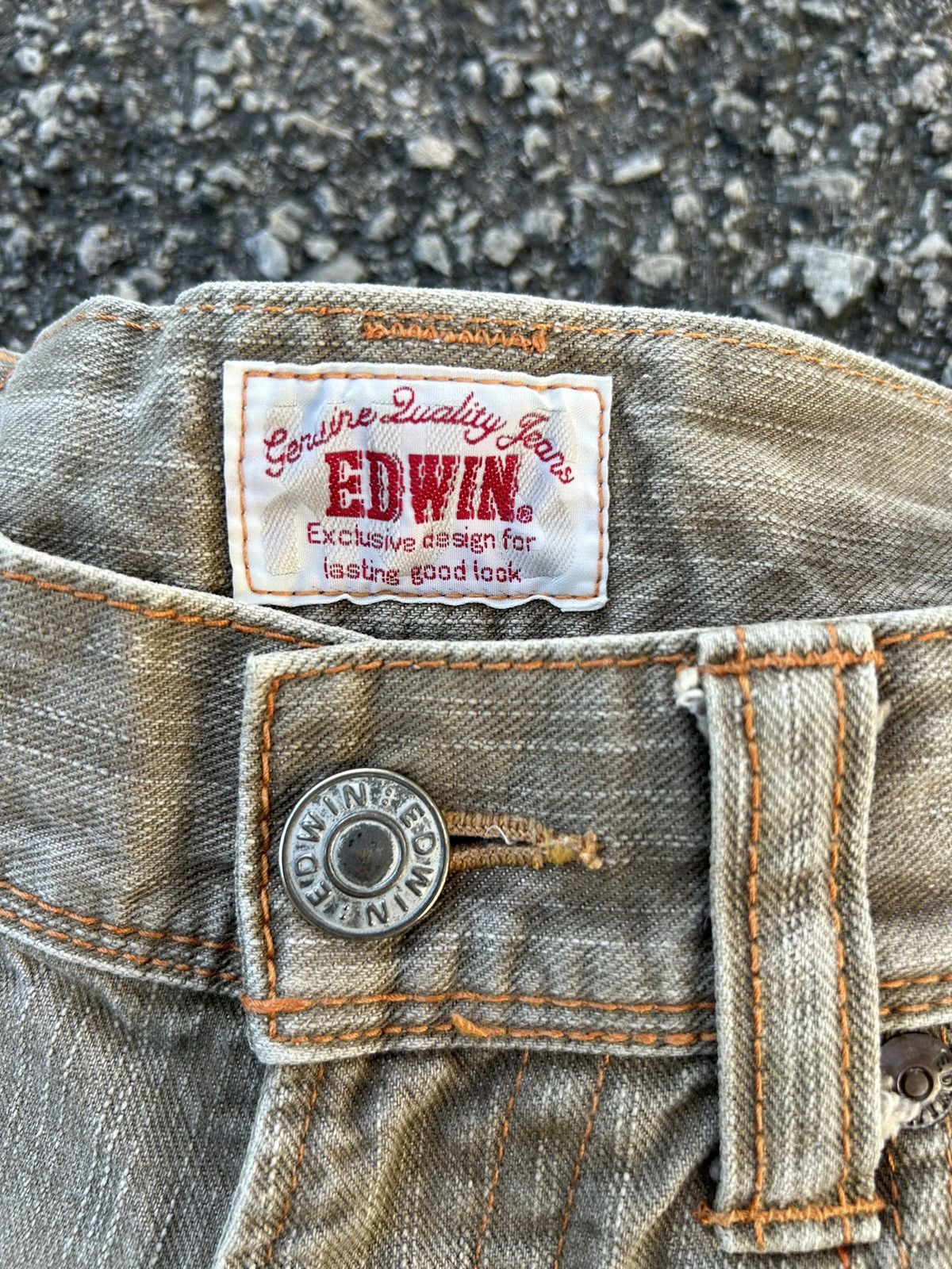 If Six Was Nine × KMRii × Le Grande Bleu (L.G.B.) Flare Edwin Exclusive Vintage Bucke Back Denim Jeans Size US 32 / EU 48 - 11 Thumbnail