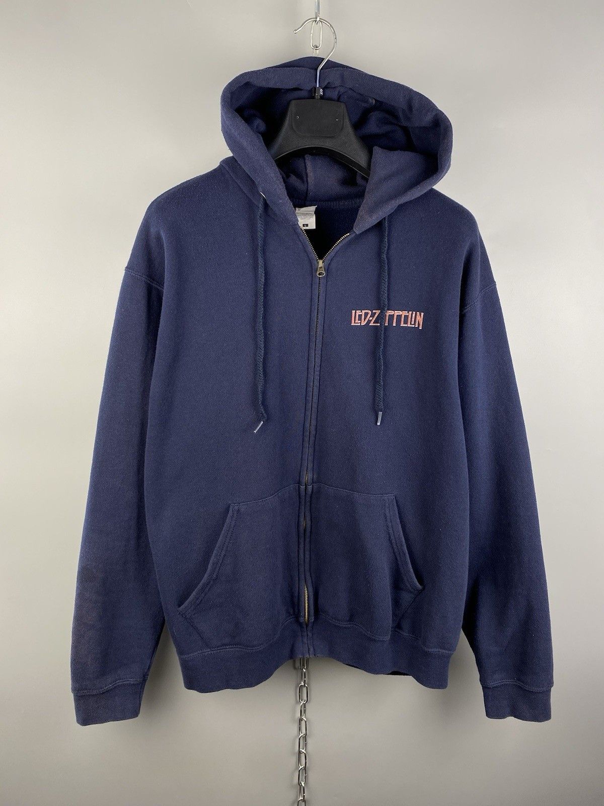Band Tees Led Zeppelin Full Zip Printed Band Rock Hoodie Size US L / EU 52-54 / 3 - 2 Thumbnail