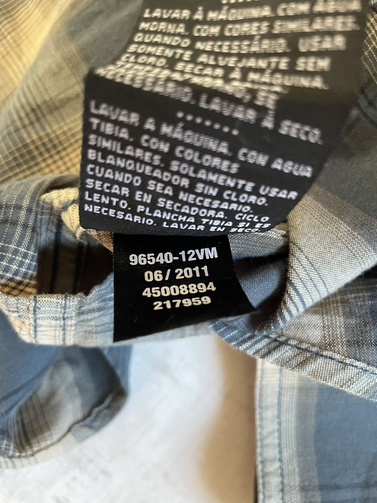 Harley Davidson × Japanese Brand Vintage Harley Davidson Flannel Shirt Button Up Size US S / EU 44-46 / 1 - 11 Thumbnail