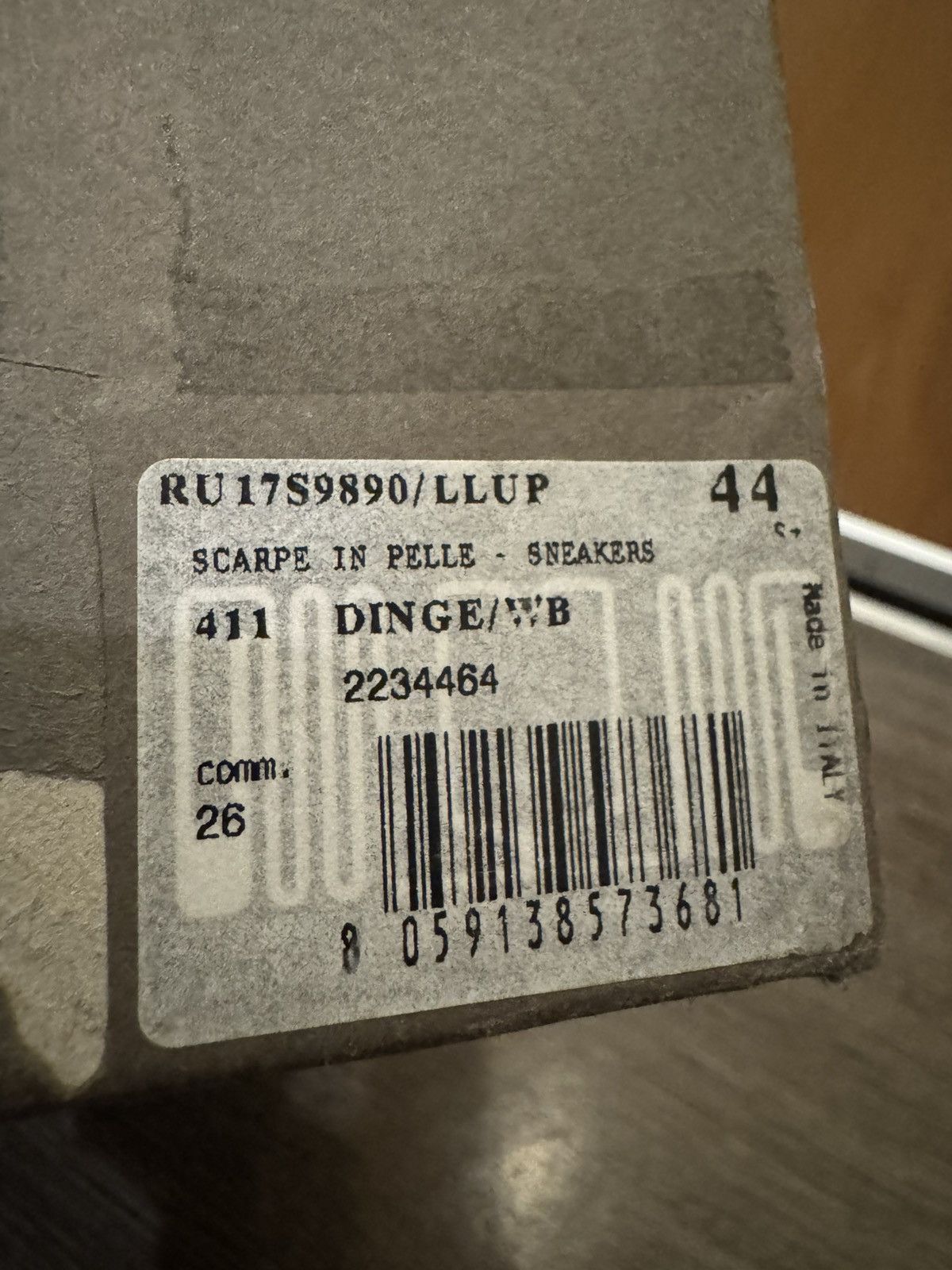 Rick Owens Rick Owens SS17 Walrus Dinge Ramones Size 44 LLUP Size US 11 / EU 44 - 18 Thumbnail