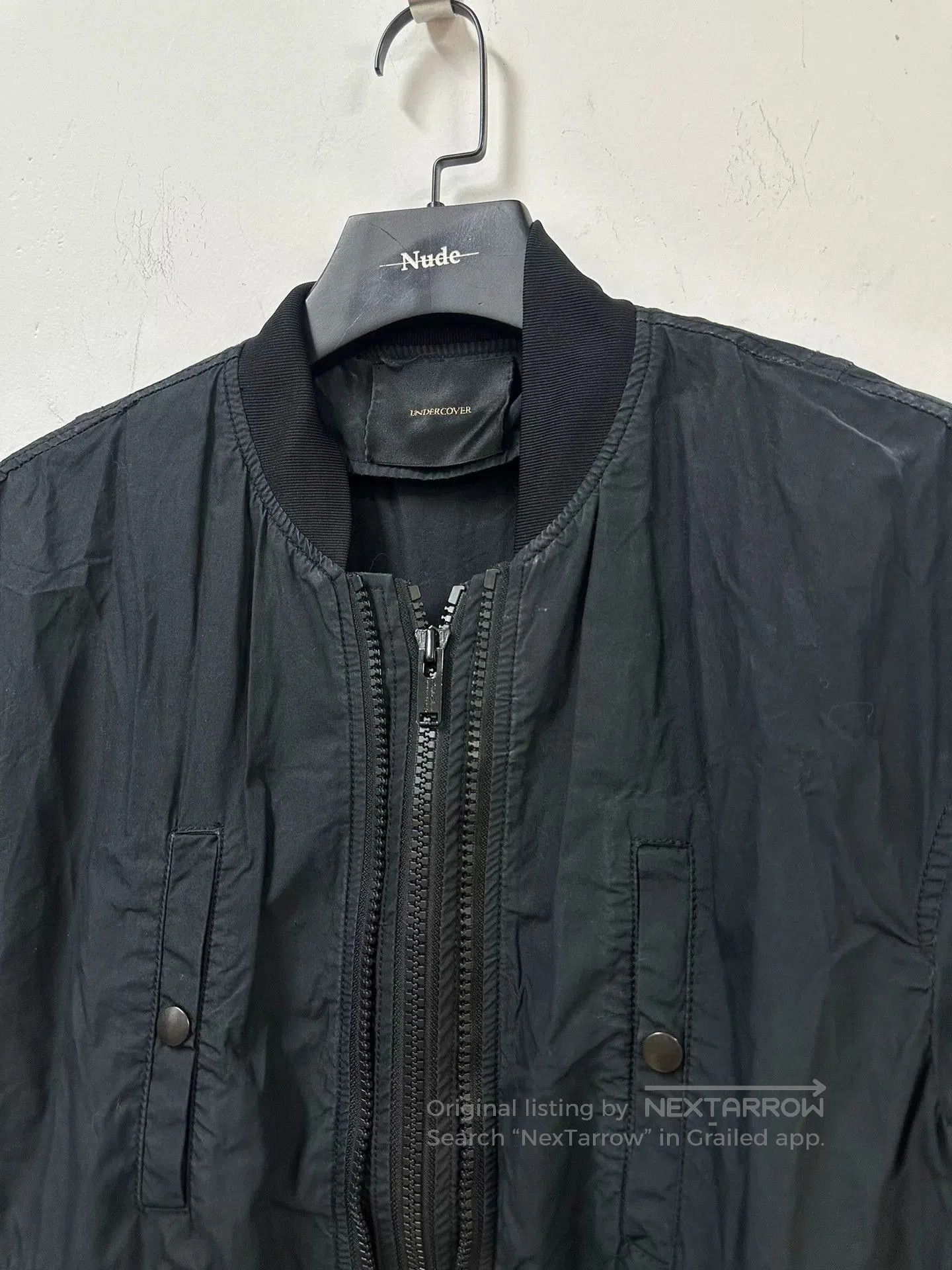 Comme des Garcons Homme Plus UNDERCOVER Jesus and Mary Chain MA1 Jacket. Size US M / EU 48-50 / 2 - 5 Thumbnail