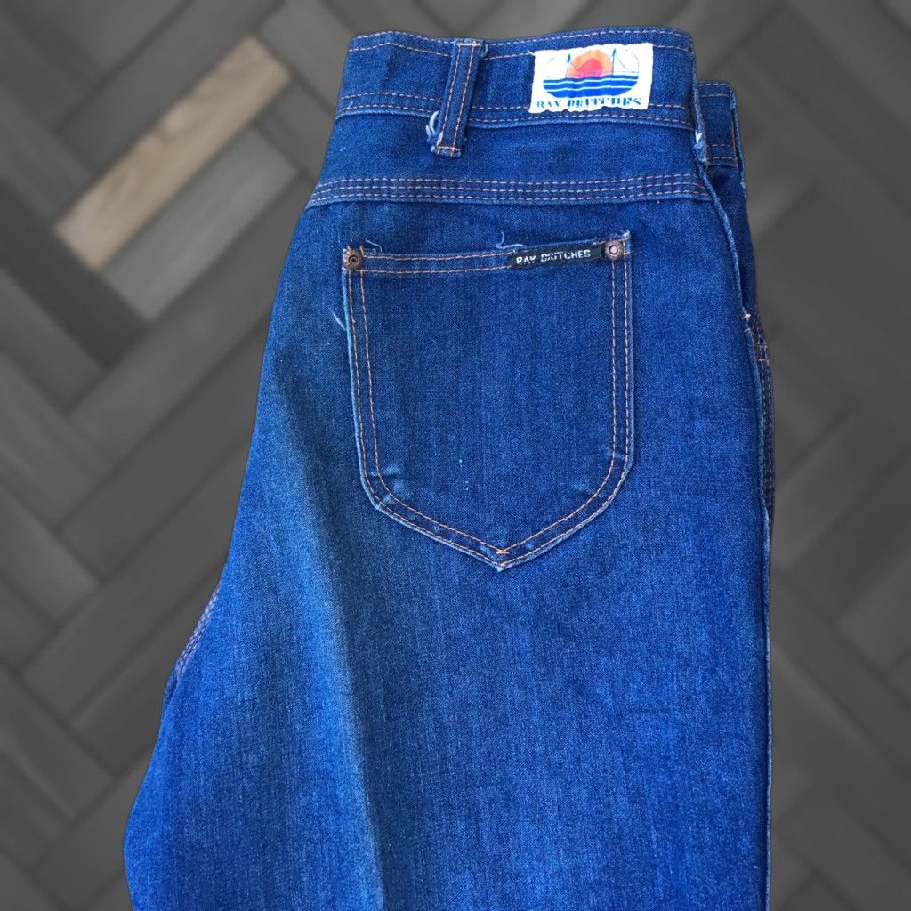 Vintage VINTAGE Bay Britches Jeans High Waist 15/16 30" Waist 1980s Denim Blue Womens / Mens Size 36" / US 14 / IT 50 - 1 Thumbnail