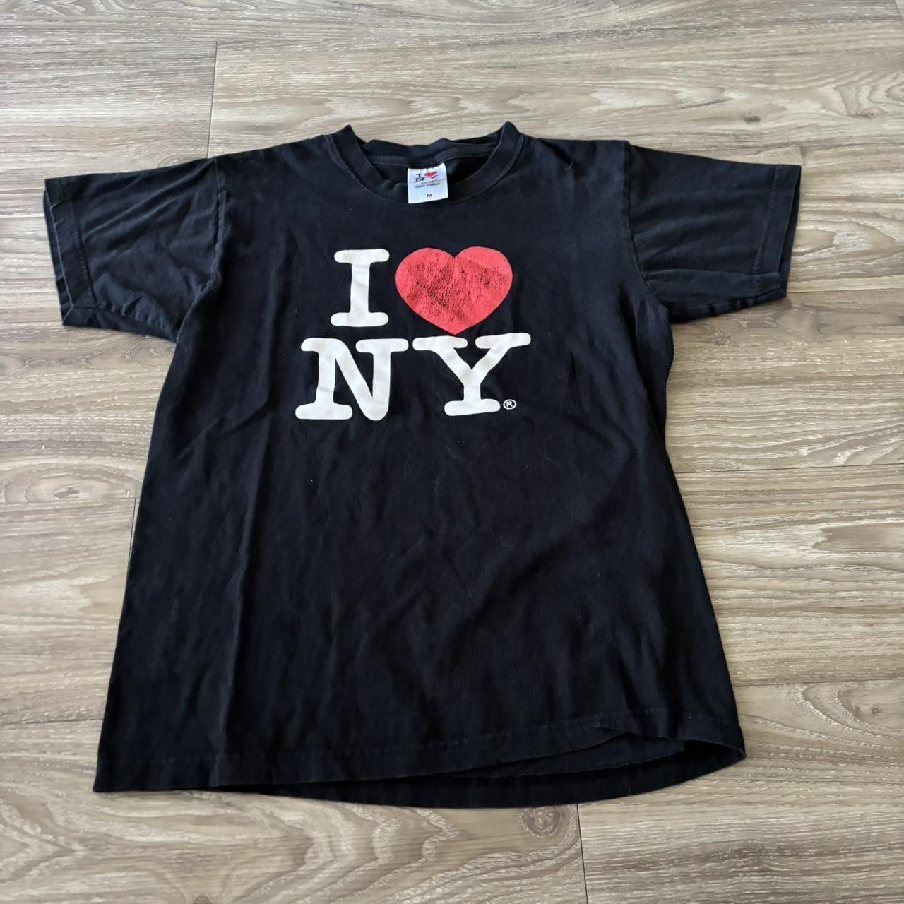 Vintage Crazy Vintage Y2K/2000s Black “I Love NY” Skater Grunge Graphic Tee! Fits S Size US S / EU 44-46 / 1 - 1 Thumbnail
