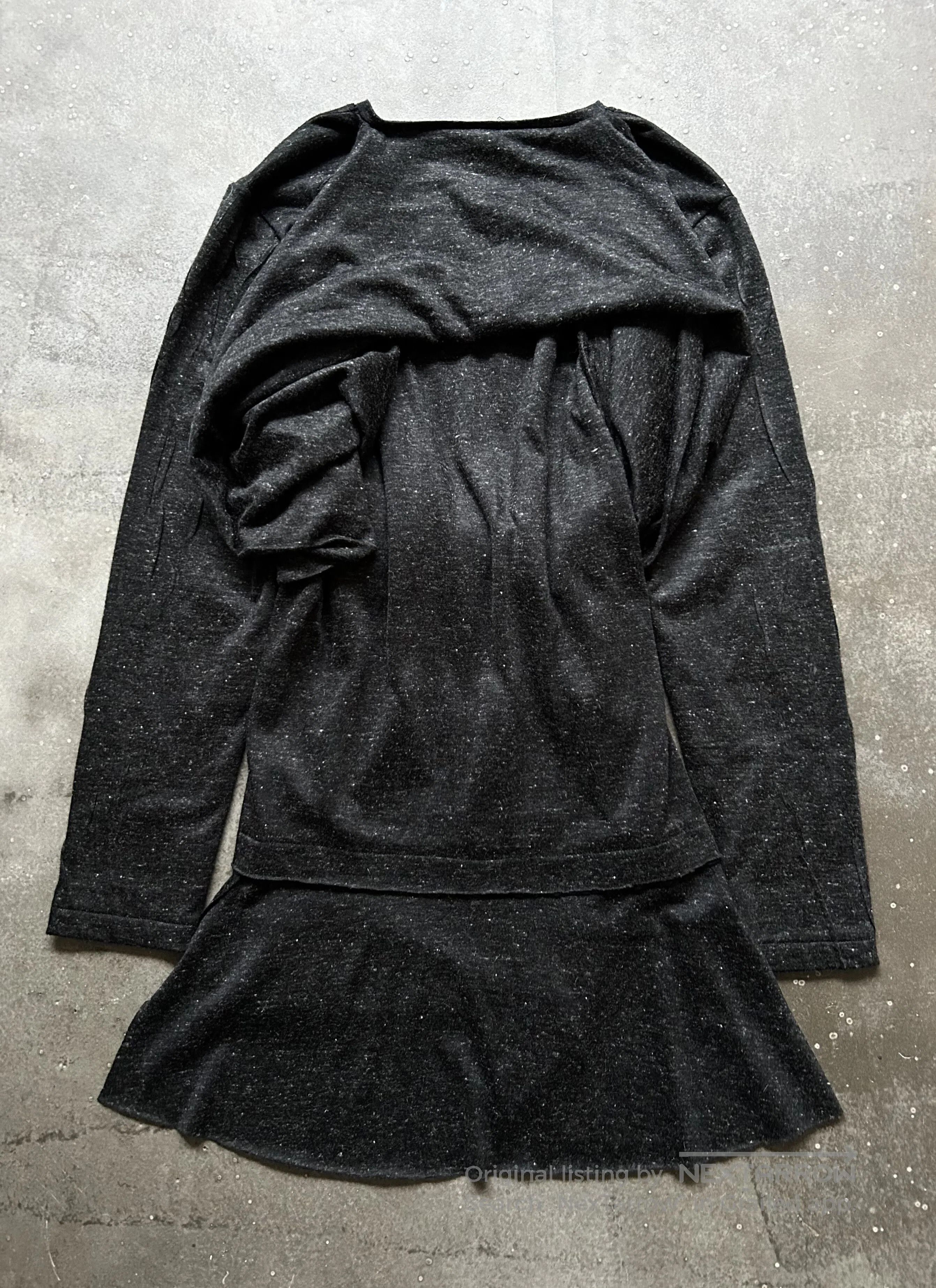 Japanese Brand asymmetrical layered long. Size US M / EU 48-50 / 2 - 4 Thumbnail