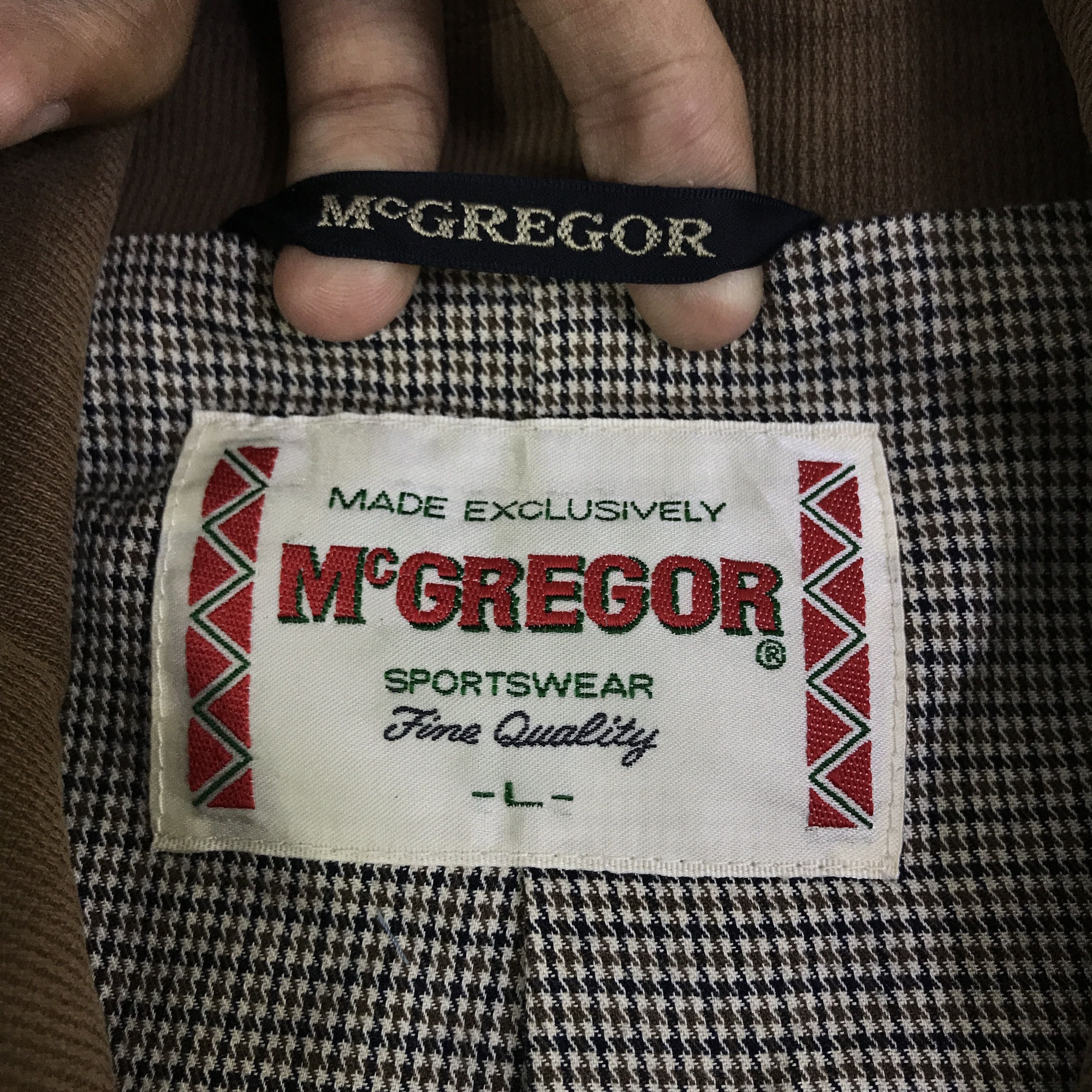 McGregor Vintage Mc Gregor Button Jacket K108B17 Size US L / EU 52-54 / 3 - 12 Thumbnail