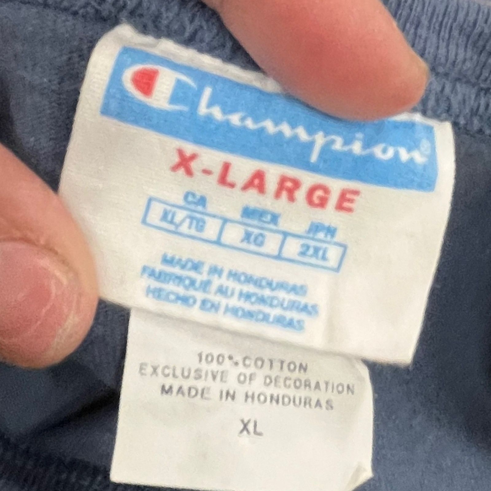 Champion Vintage Champion Big C Logo Short Sleeve Shirt Men's XL F-14 Size US XL / EU 56 / 4 - 4 Thumbnail