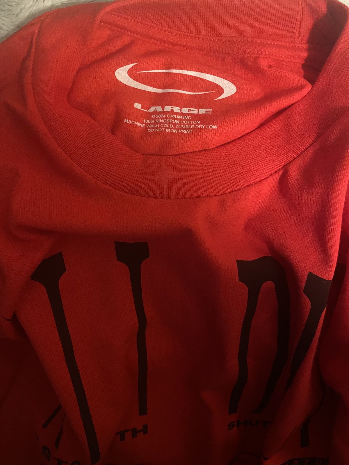 Playboi Carti All Red Long Sleeve Boxset | Music CD+Shirt Size US L / EU 52-54 / 3 - 8 Thumbnail