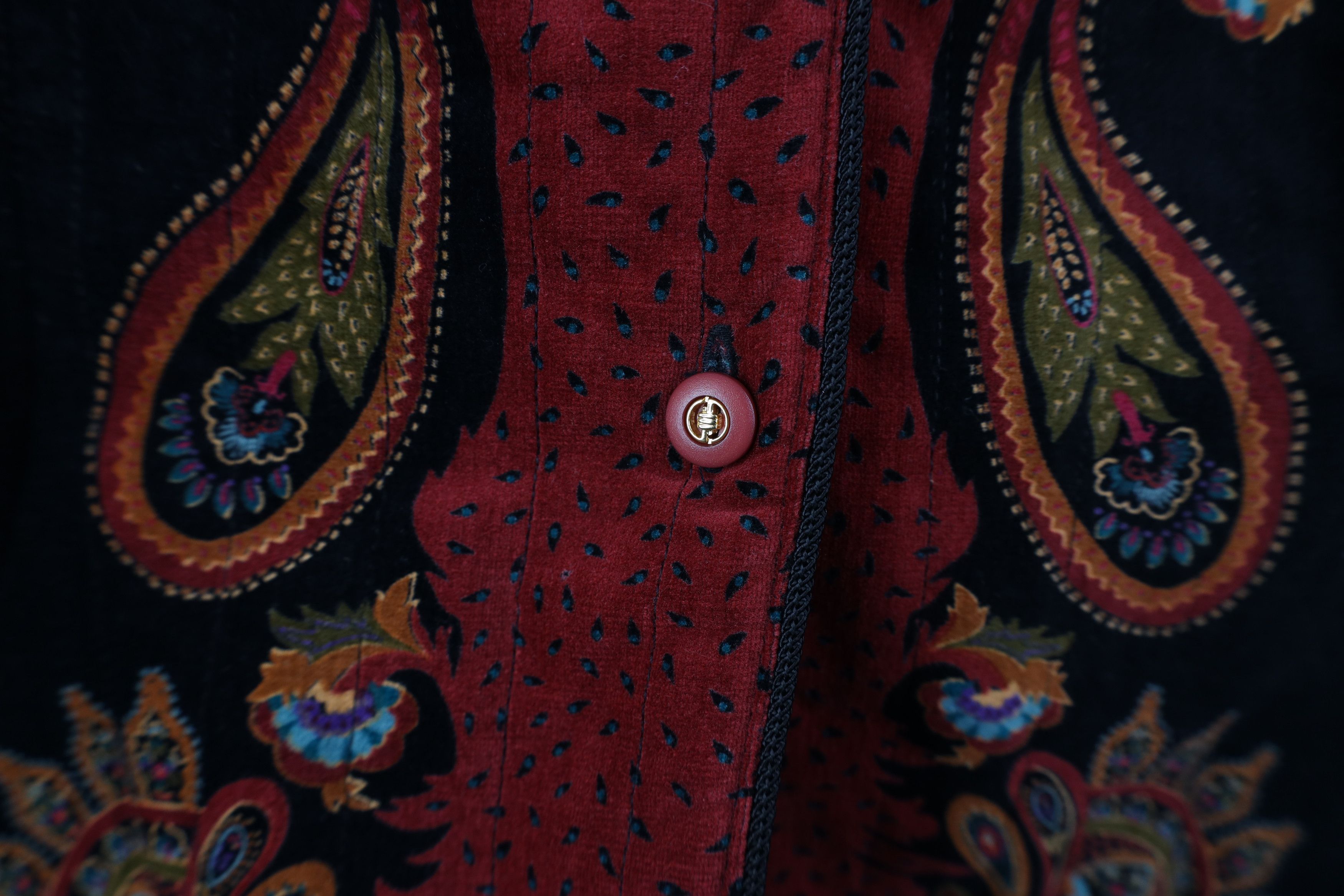 Vintage Deadstock Vintage 70s Streetwear Velour Quilted Jacket Size L / US 10 / IT 46 - 5 Thumbnail