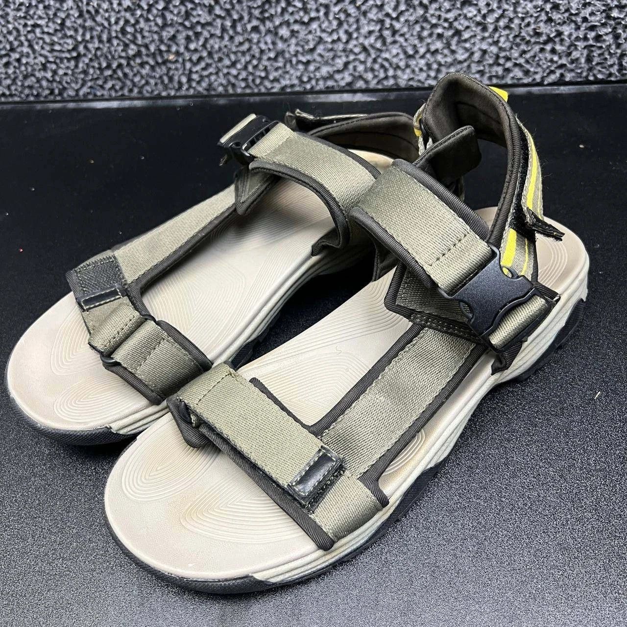 Other Ozark Trail Sandals 13 Olive Textile Round Toe Hook Loop Size US 13 / EU 46 - 1 Thumbnail