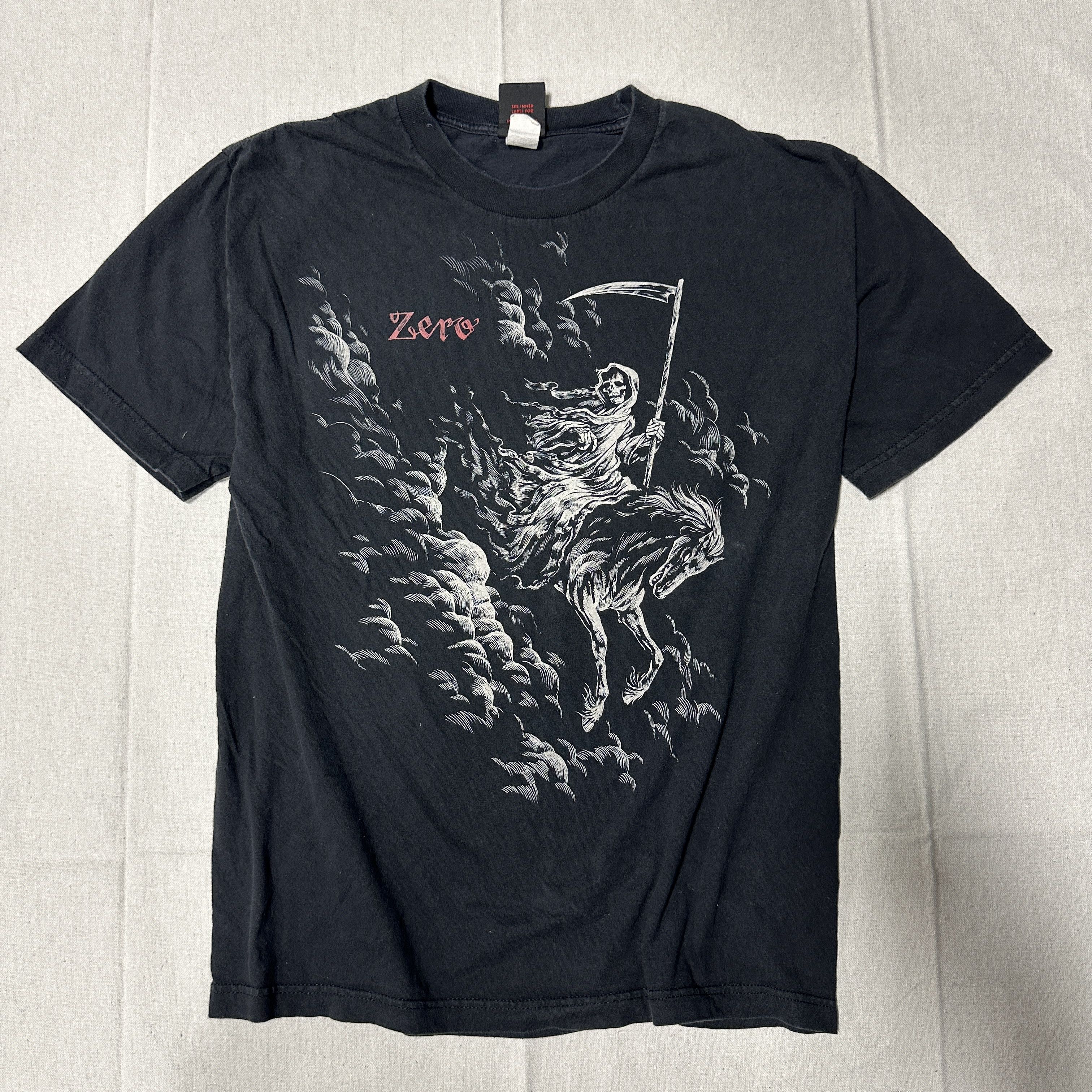 Other Vintage Zero Skateboards Grim Reaper Graphic T-Shirt Size Large Size US L / EU 52-54 / 3 - 1 Thumbnail