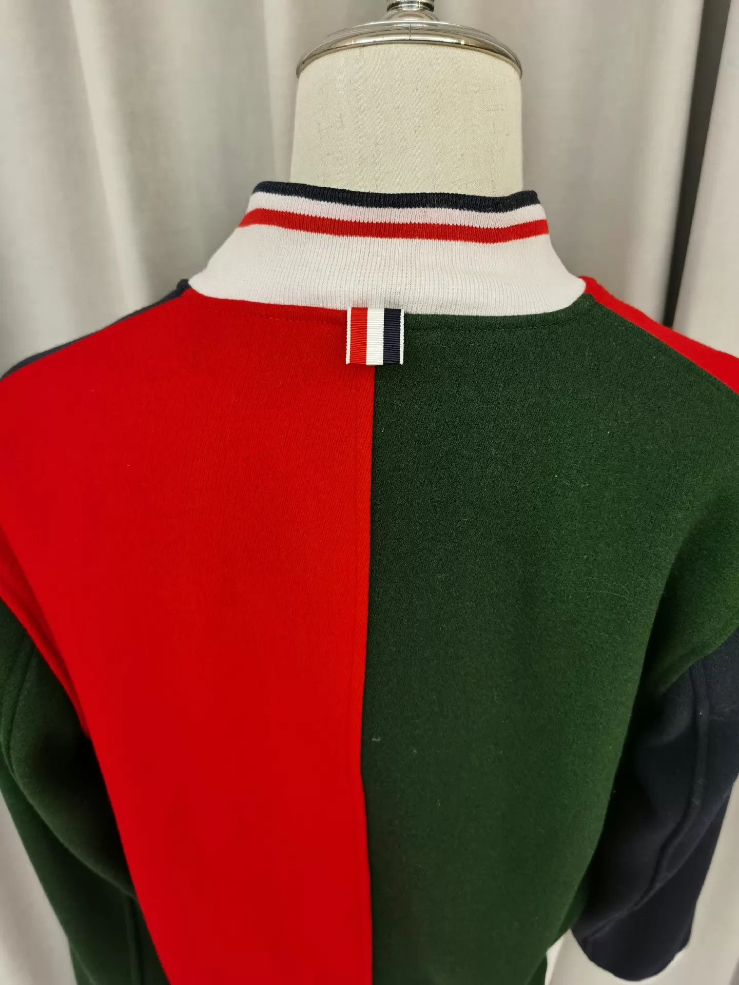Thom Browne Thom Browne Color-Blocked Varsity Jkt Size 1, Missing Button,Fade Size US S / EU 44-46 / 1 - 5 Thumbnail