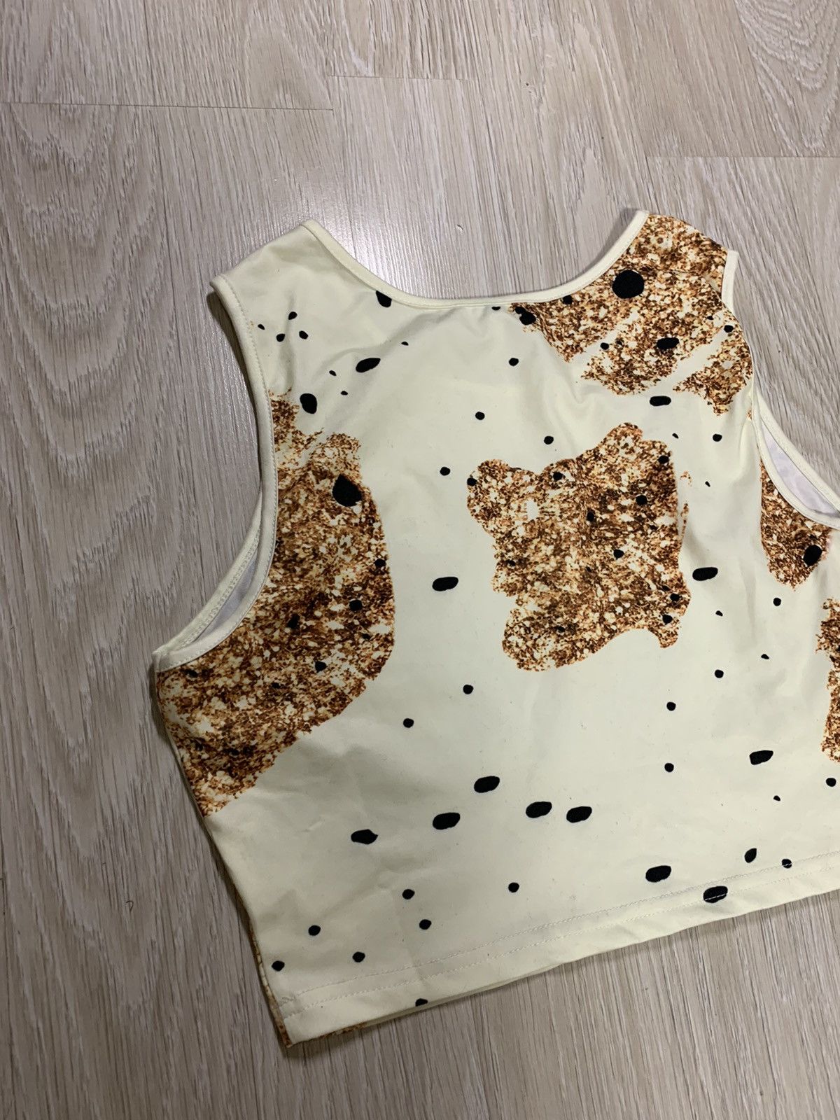 20471120 × If Six Was Nine × Le Grande Bleu (L.G.B.) Avantgarde tank top eyes, vintage, y2k, opium style Size XS / US 0-2 / IT 36-38 - 6 Thumbnail