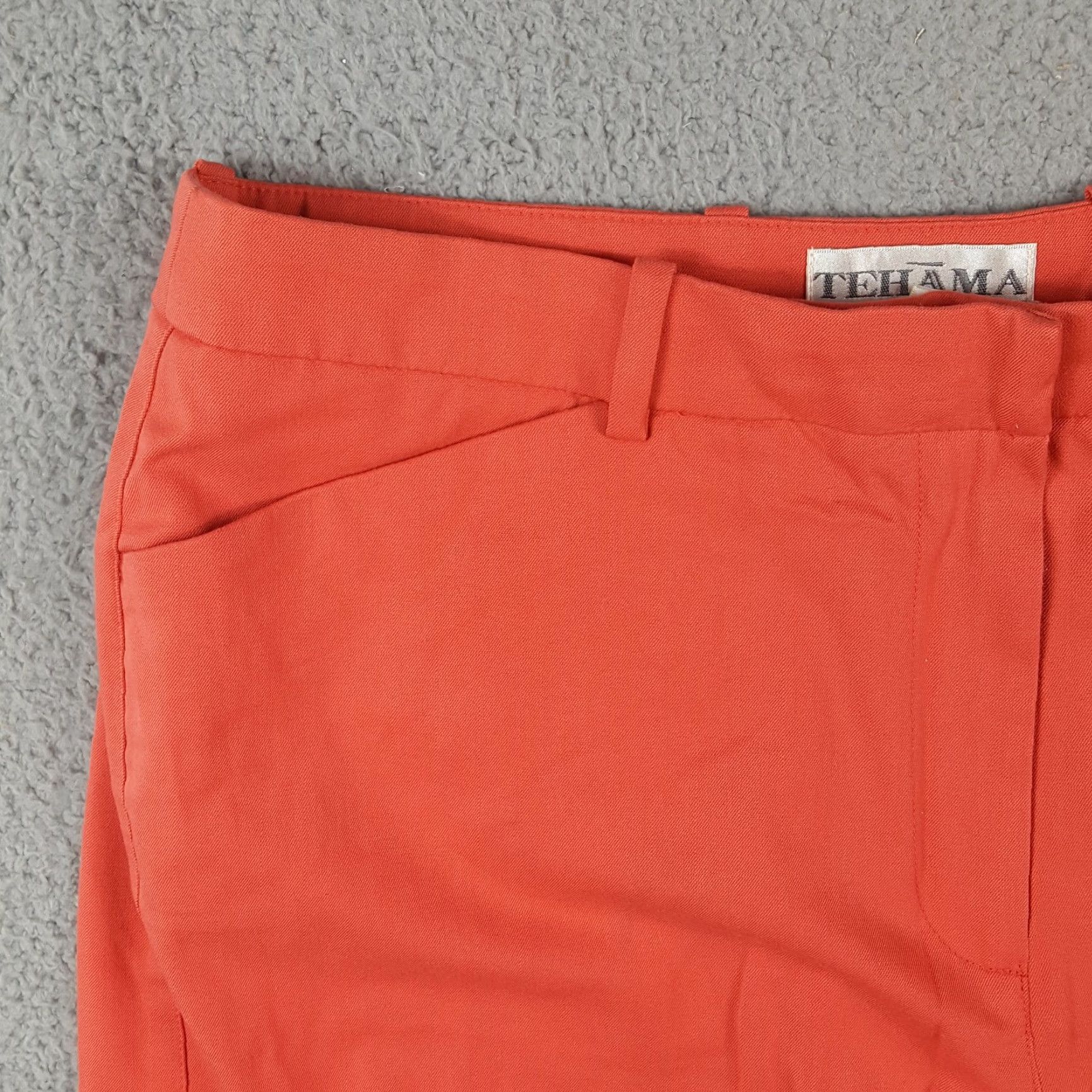 Vintage VINTAGE Tehama Women's Golf Chino Shorts Size 16 34" Waist Casual Summer Athletic Pockets Size 38" / US 16 / IT 52 - 2 Thumbnail