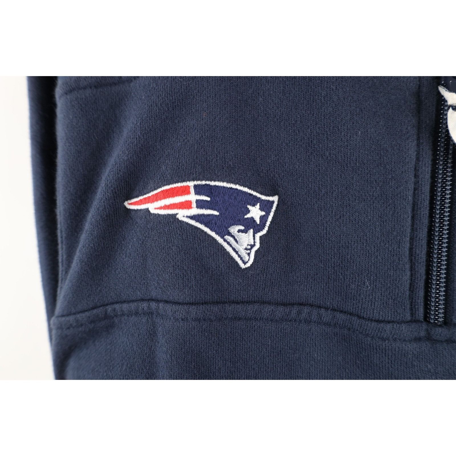 Vineyard Vines Vineyard Vines New England Patriots Football Zip Sweatshirt Size US XS / EU 42 / 0 - 5 Thumbnail