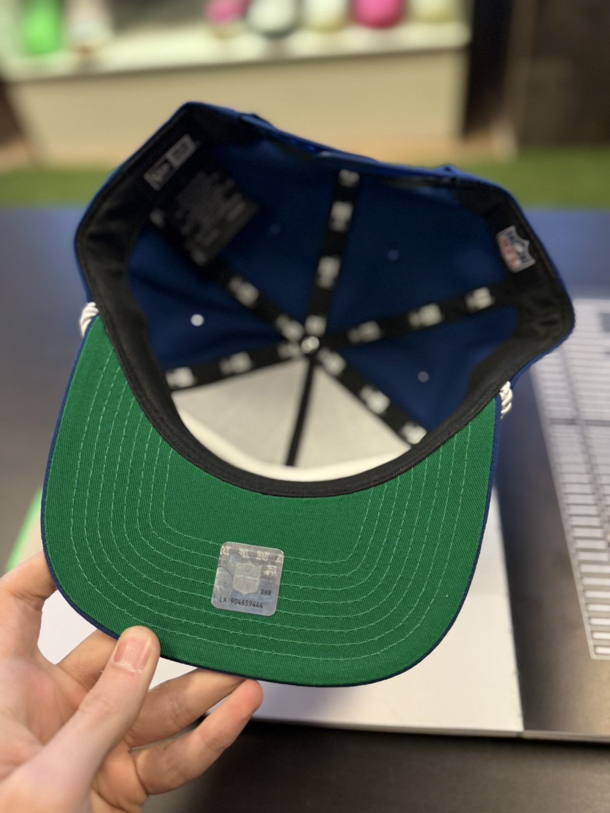 Gallery Dept. Gallery DEPT NFL Rams Hat Blue SnapBack Size ONE SIZE - 6 Thumbnail