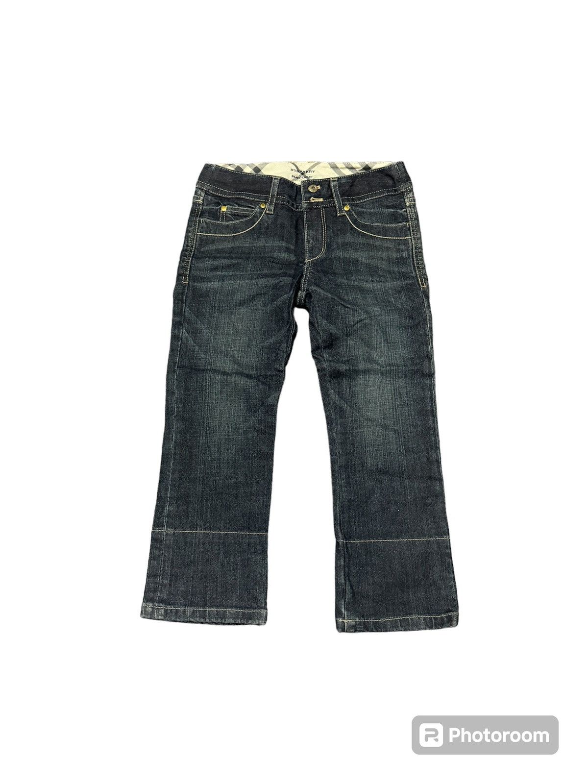 Burberry BURBERRY BLUE LABEL NOVA CHECK JEANS Size 27" / US 4 / IT 40 - 1 Thumbnail