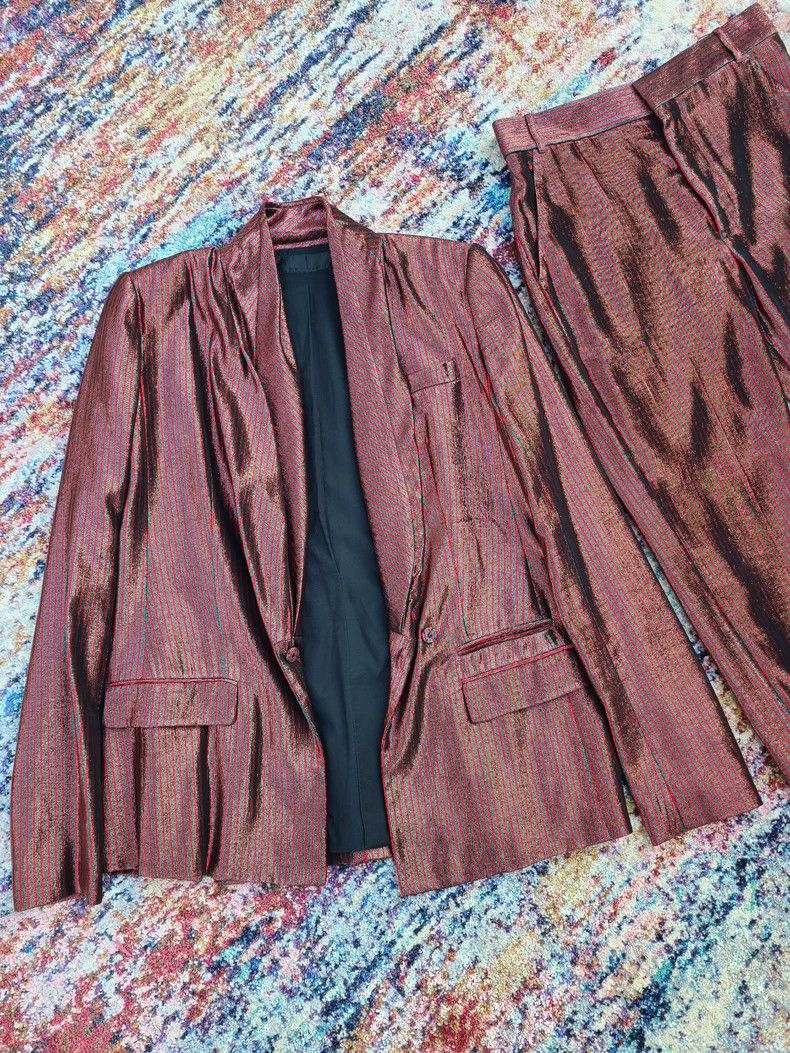 Haider Ackermann Haider Ackermann Silk Suit Pants Size 39" - 2 Thumbnail