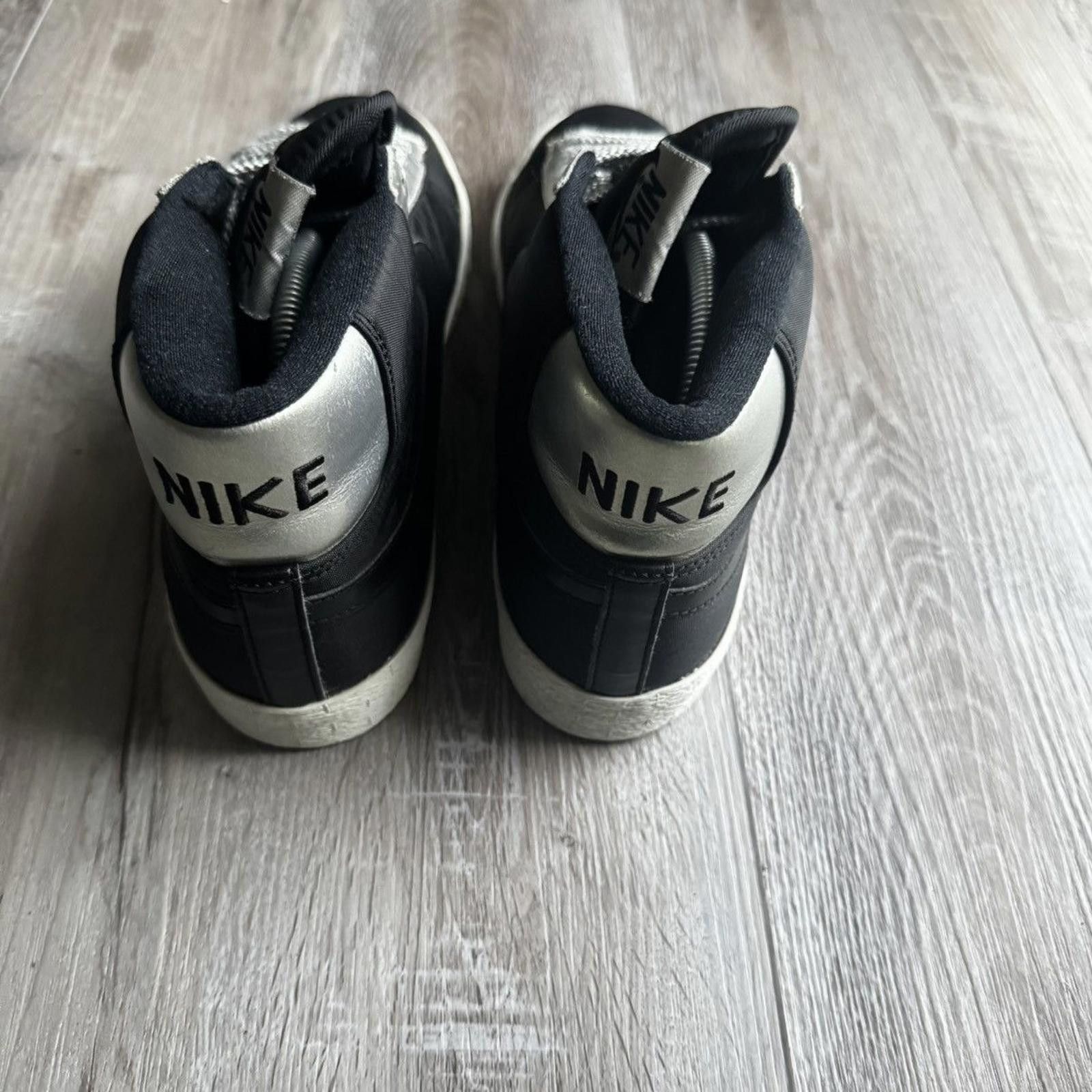 Nike NIKE • Blazer High "Black Metallic Silver" (10M) Size US 10 / EU 43 - 10 Thumbnail