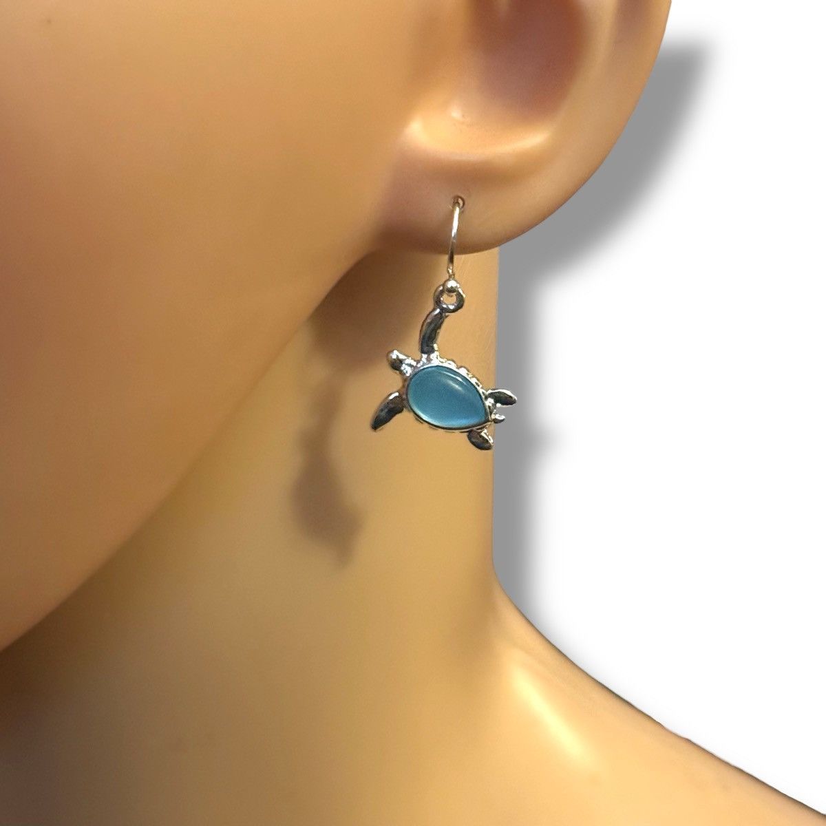 Other Silver tone sea turtle dangle earrings Size ONE SIZE - 2 Thumbnail