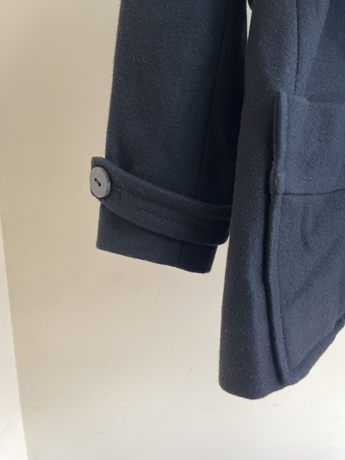 DRYKORN Drykorn Wool Blend Hooded Duffle Coat Jacket Size L / US 10 / IT 46 - 4 Thumbnail