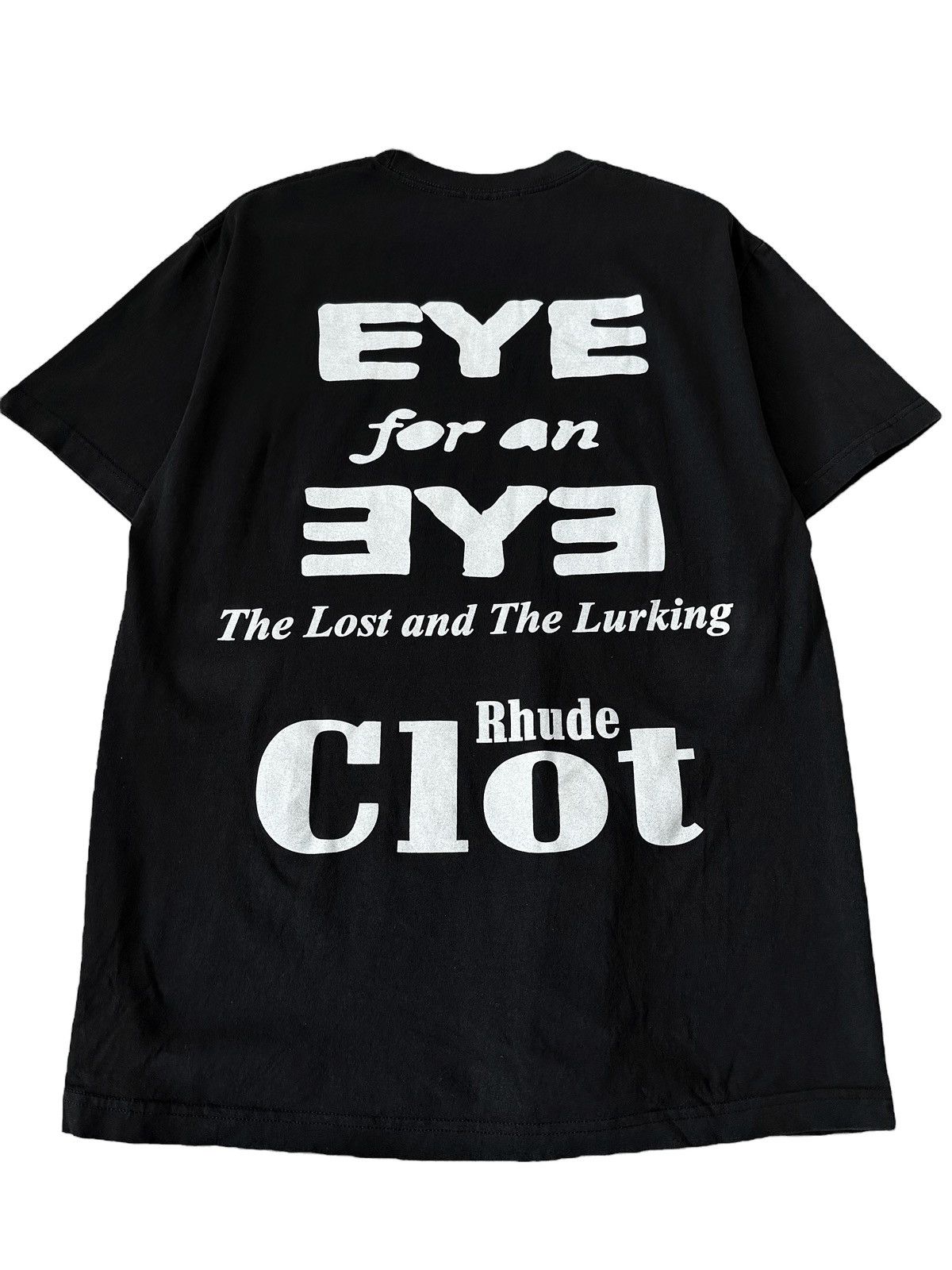 image of Unreleased Sample Clot Collaboration Eye For Eye in Black, Men's (Size Medium)