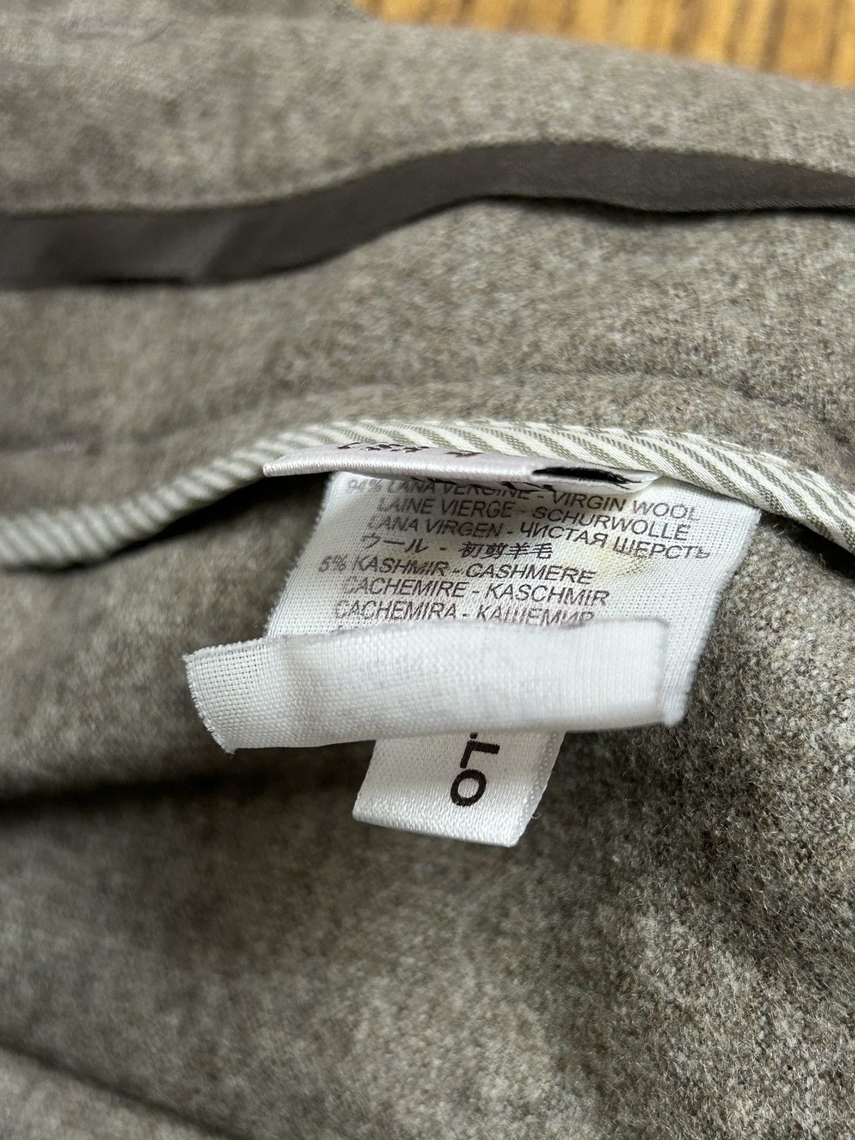 Brunello Cucinelli Brunello Cucinelli Wool Cashmere Trousers Pants Size 28" / US 6 / IT 42 - 9 Thumbnail