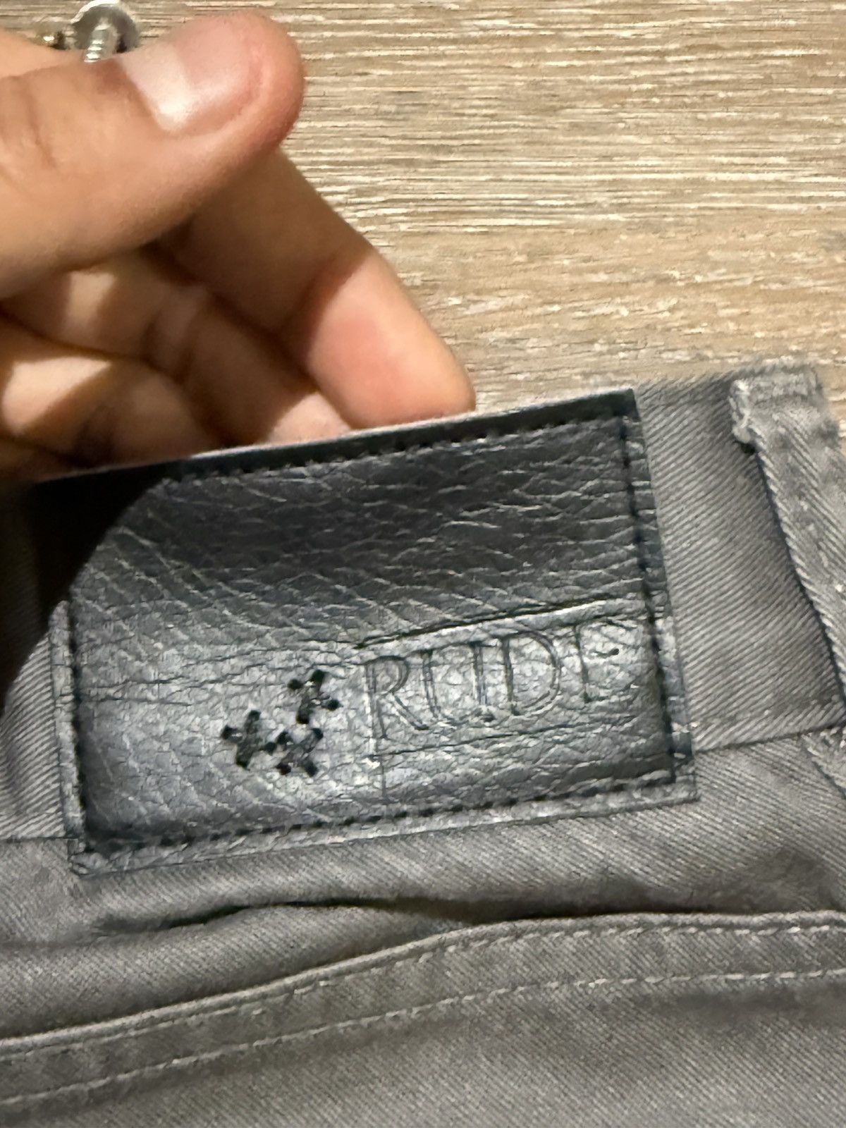 Rude Rude gray pants Size US 30 / EU 46 - 5 Thumbnail