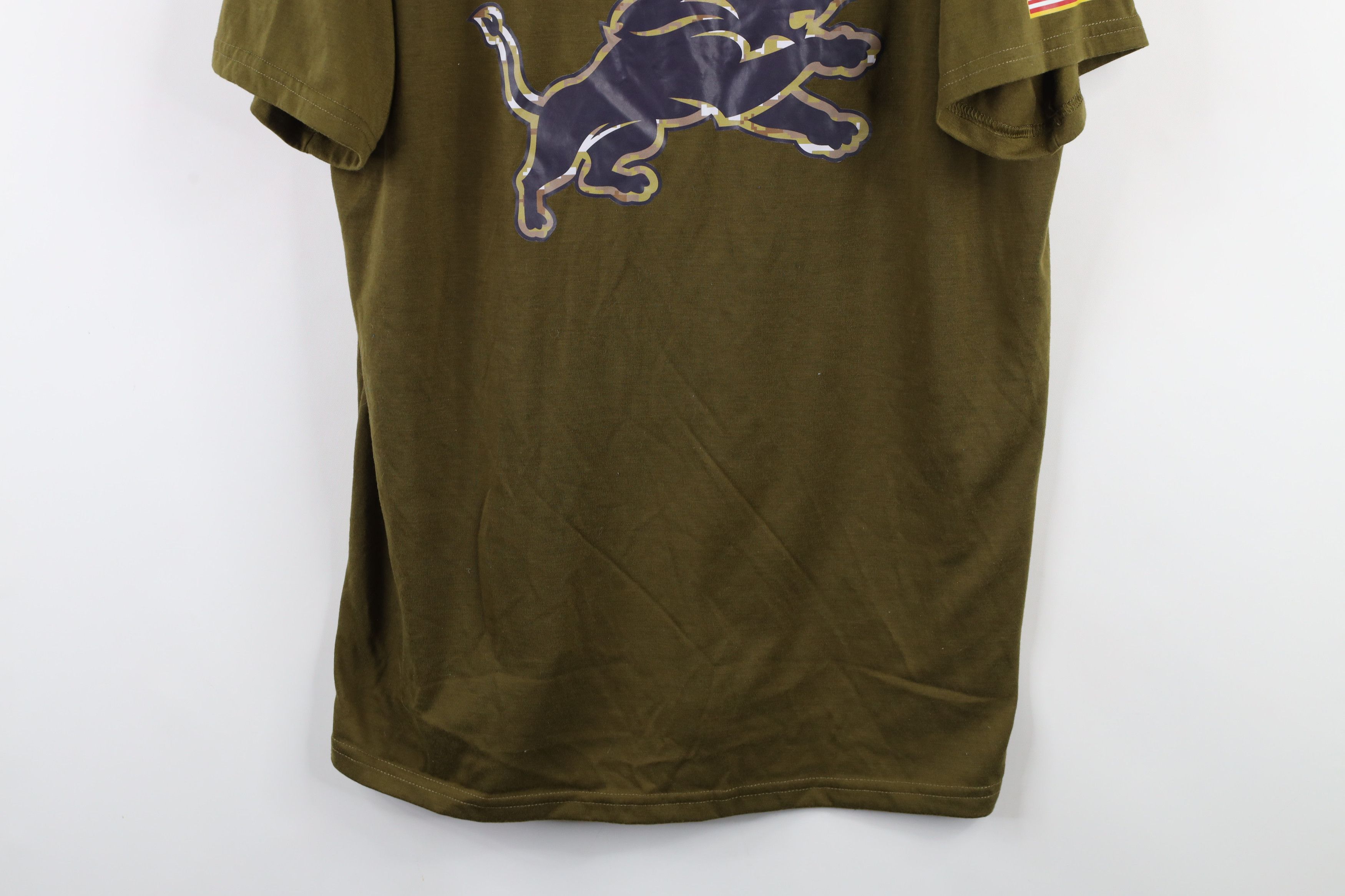 Nike × Vintage Nike To Service Detroit Lions Football Short Sleeve T-Shirt Size US XXL / EU 58 / 5 - 3 Thumbnail