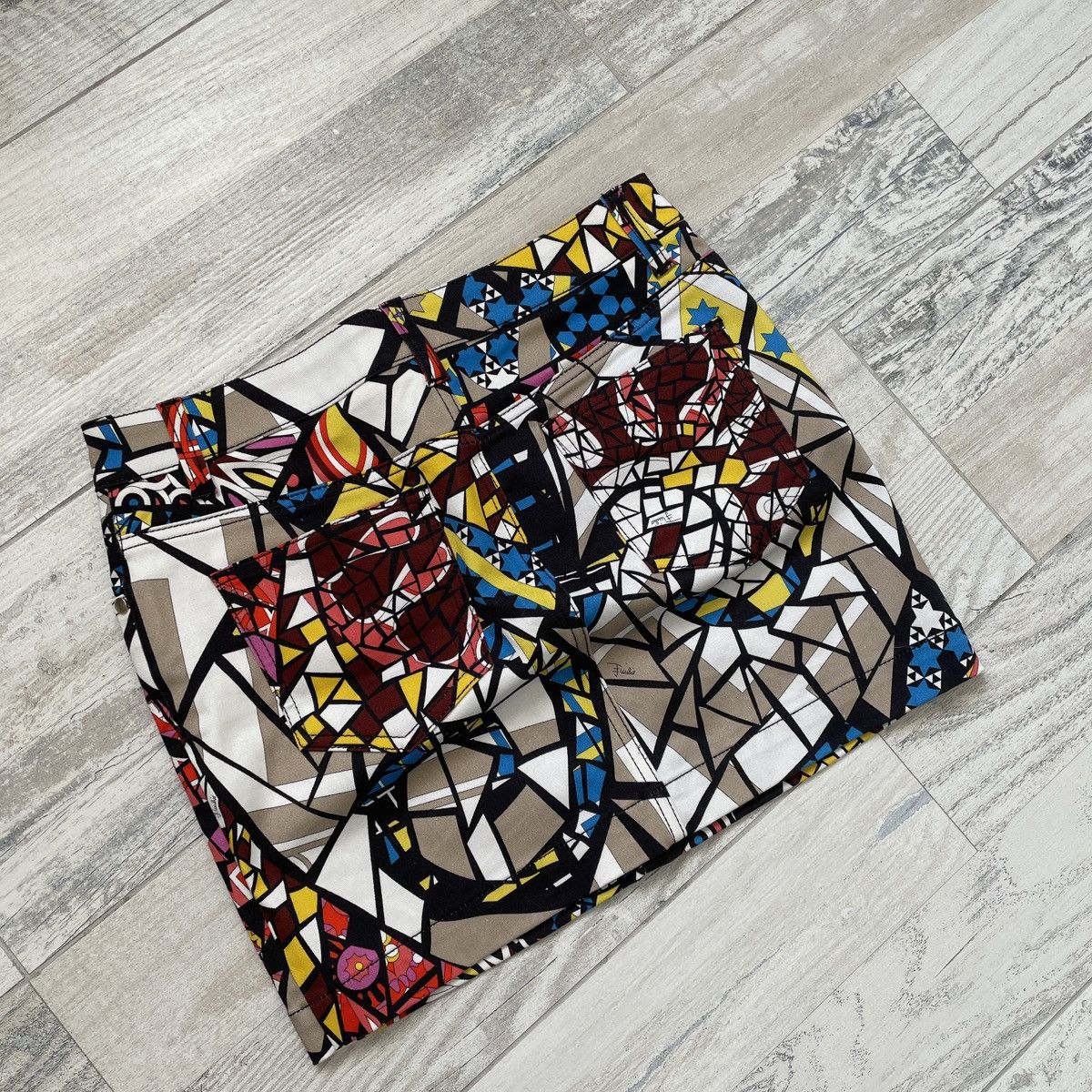 Emilio Pucci Emilio Pucci Mosaico print Skirt Size 27" / US 4 / IT 40 - 3 Thumbnail