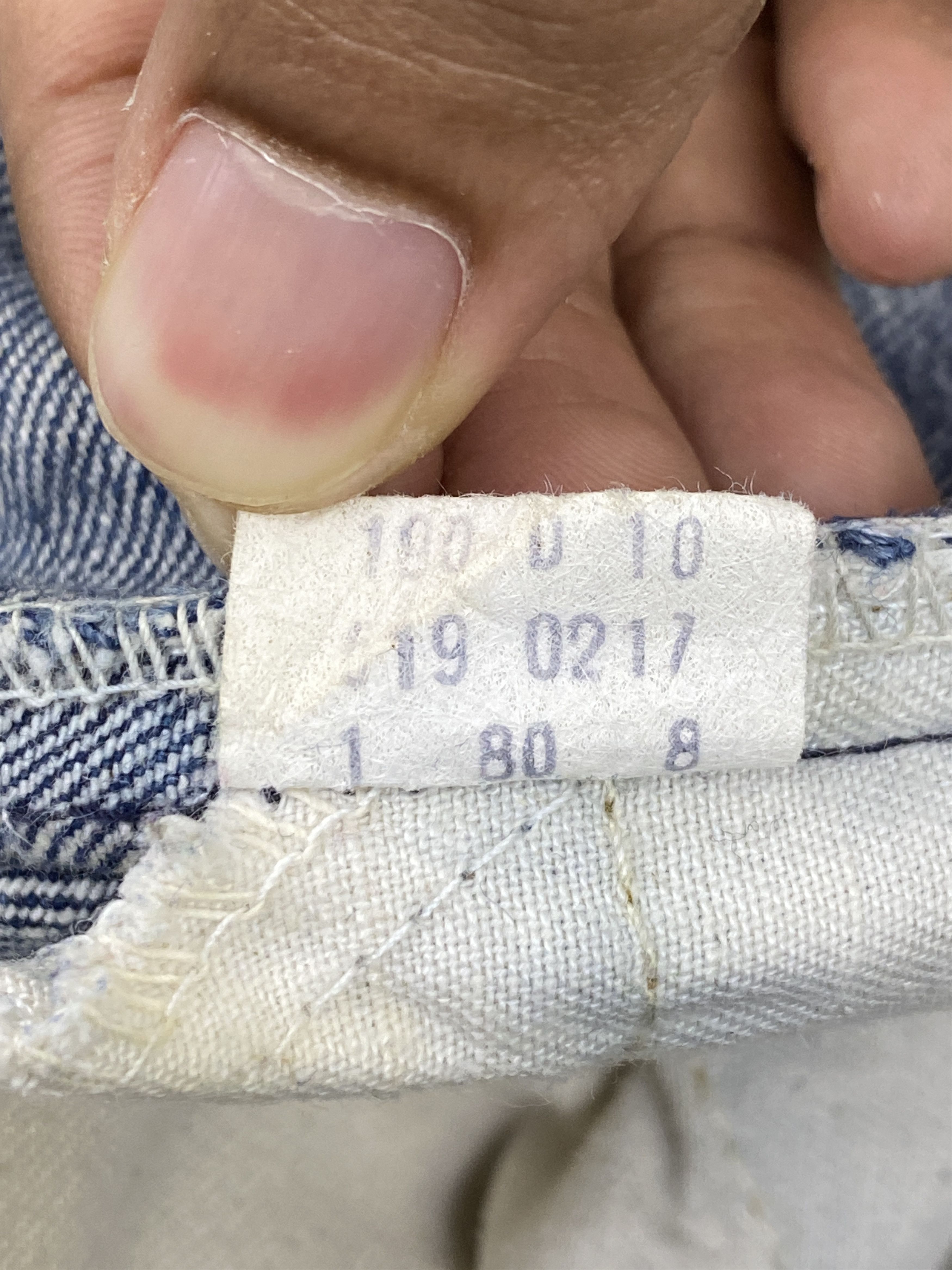 Levi's Vintage 80s Levis 519 Orange Tab Flared Denim DP2737 Size US 31 - 8 Thumbnail
