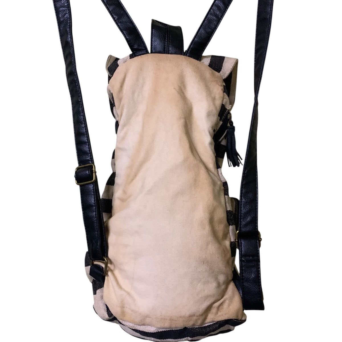 Vintage Vintage backpack striped design honey bee Size ONE SIZE - 6 Thumbnail