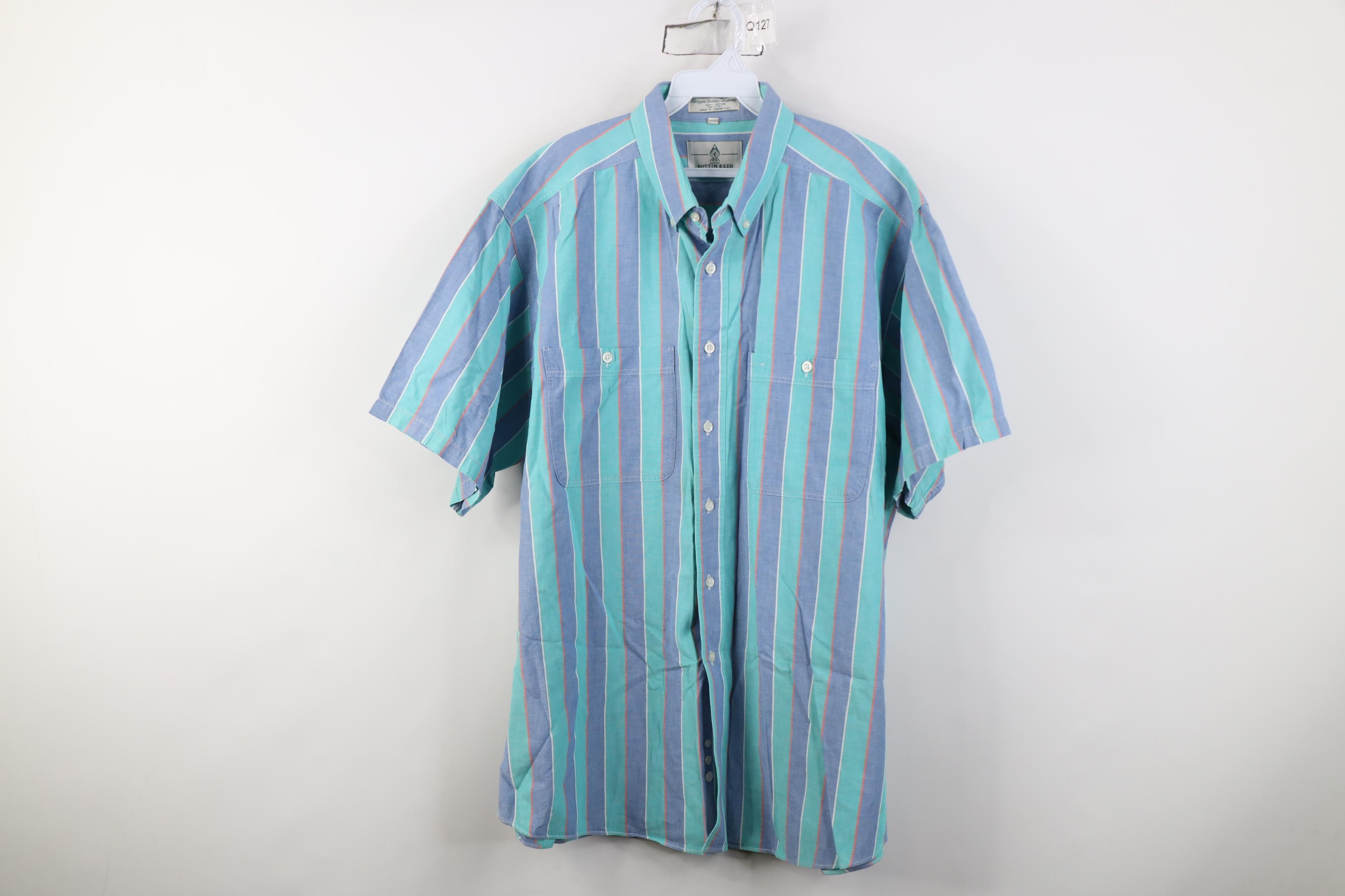 Vintage Vintage 90s Streetwear Short Sleeve Button Down Shirt Size US XL / EU 56 / 4 - 1 Thumbnail