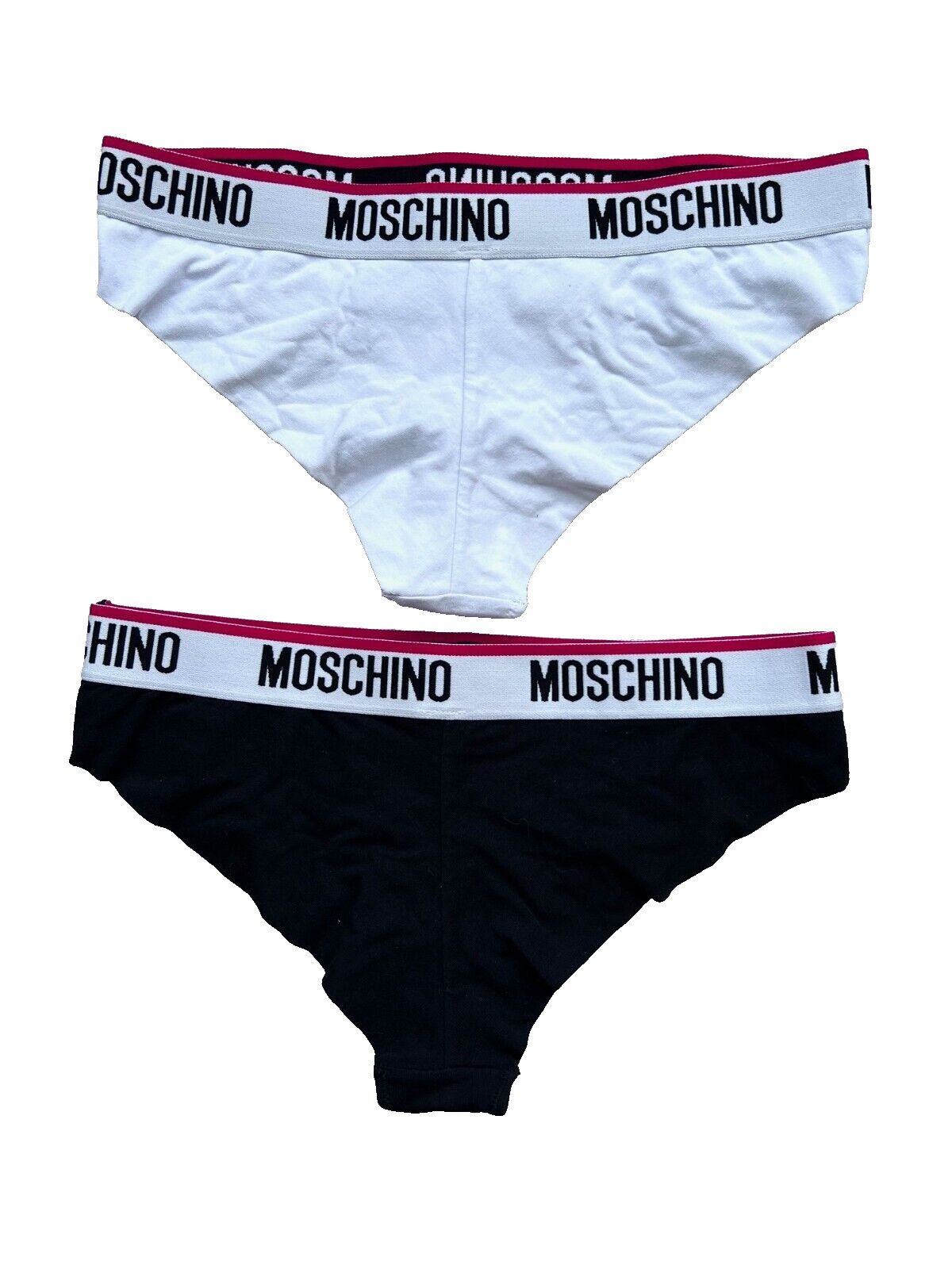 Moschino Moschino Underwear 2-Pack Brazilian Brief Black/White US 6 Size ONE SIZE - 2 Thumbnail