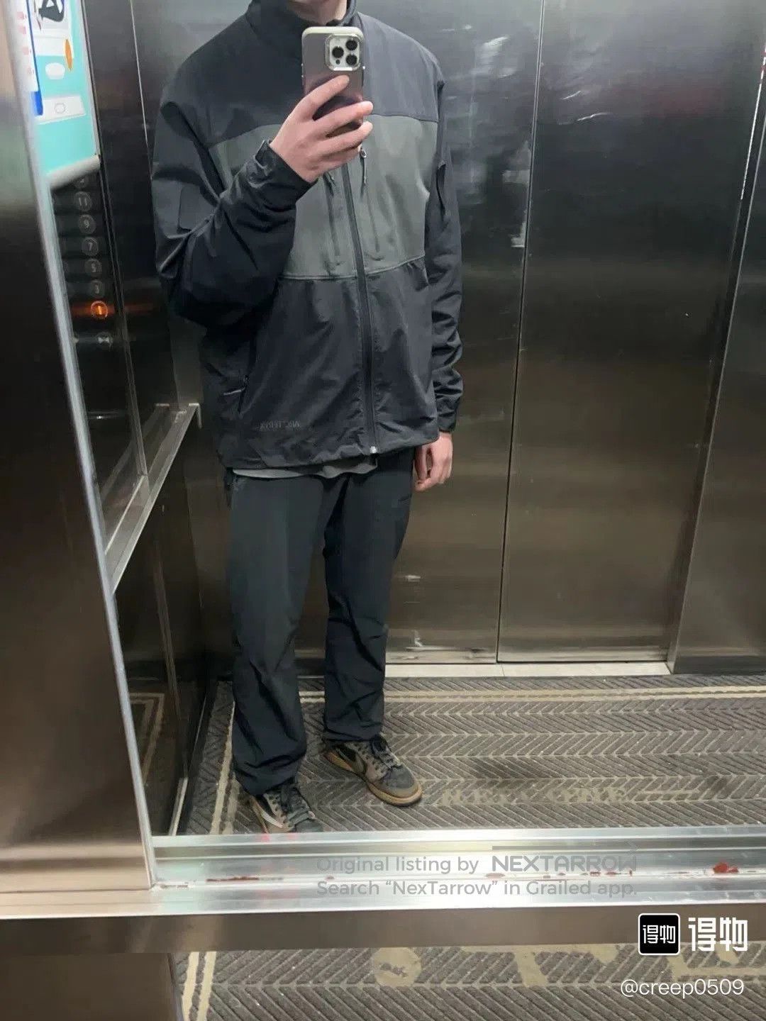 Arc'teryx Arcteryx SYSTEM_A Black Softshell Jacket. Size US L / EU 52-54 / 3 - 7 Thumbnail