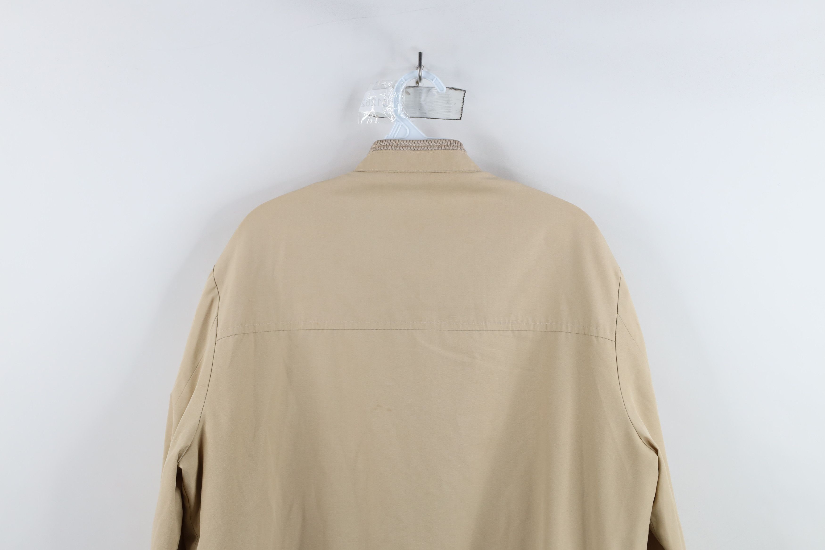 Vintage Vintage 70s Streetwear Cafe Racer Bomber Jacket Beige Size US XL / EU 56 / 4 - 15 Thumbnail