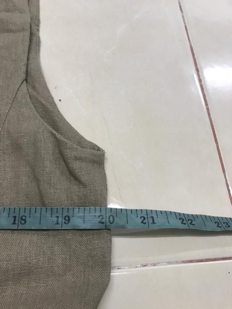 IF & Co. × Le Grande Bleu (L.G.B.) CHARABIA PARIS LINEN SLEEVELESS JACKET Size M / US 6-8 / IT 42-44 - 11 Thumbnail