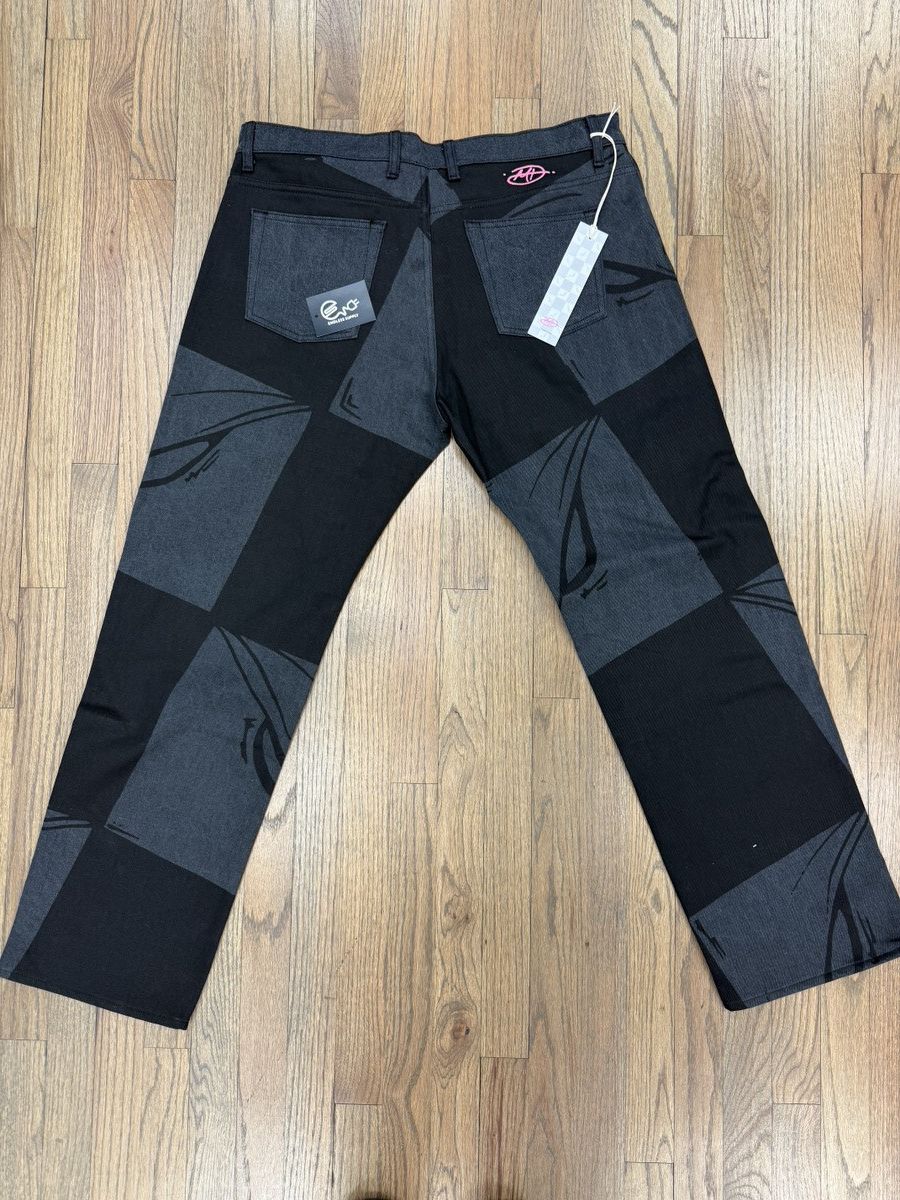 Matty Boy Matty Boy 99 Eyes Grey/Black Denim! Brand New extremely rare Size US 36 / EU 52 - 2 Thumbnail