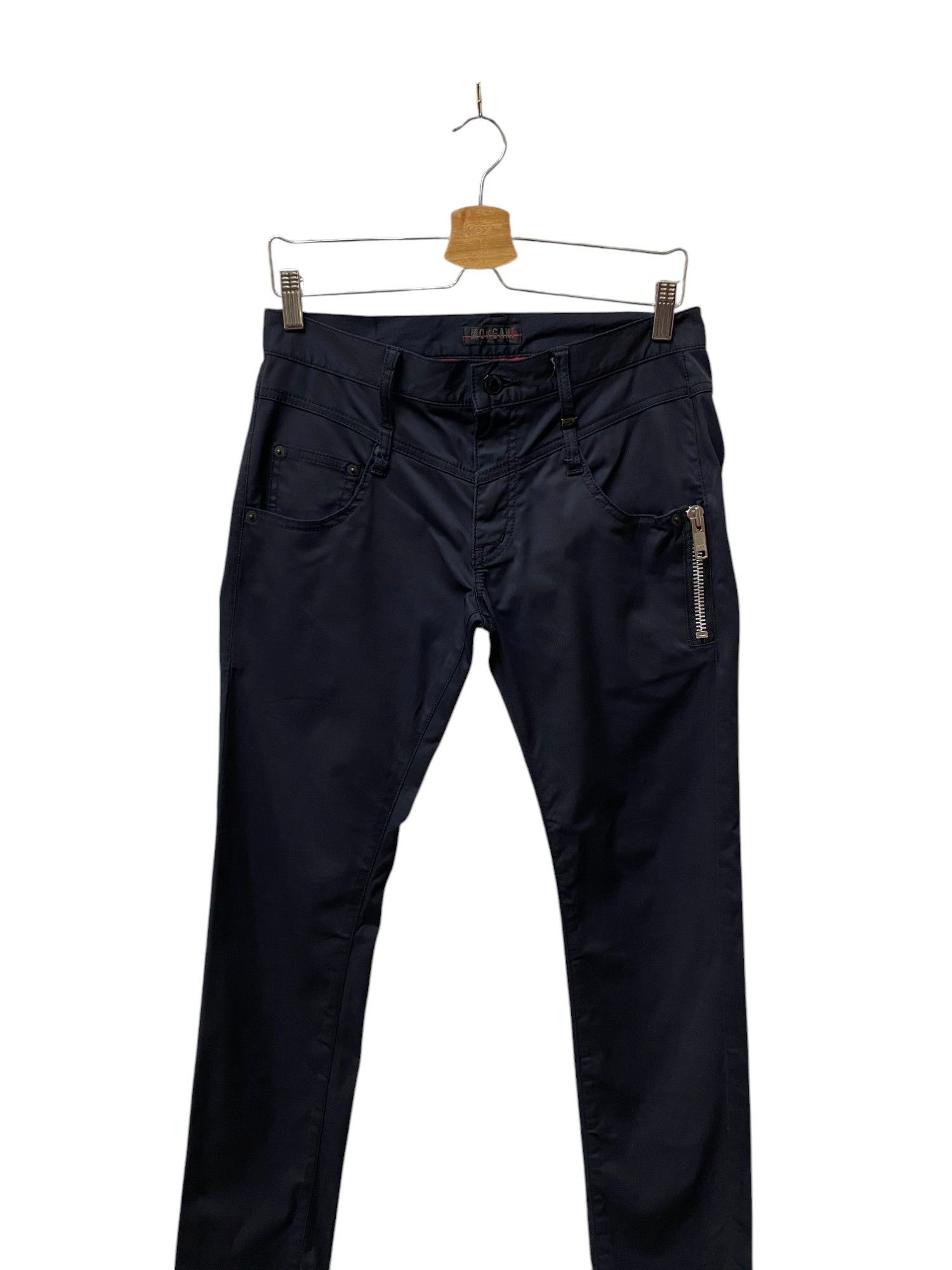 Issey Miyake × Morgan Homme Morgan Homme SUPERBLACK Issey Miyake bondage zipper lowrise Size US 28 / EU 44 - 3 Thumbnail