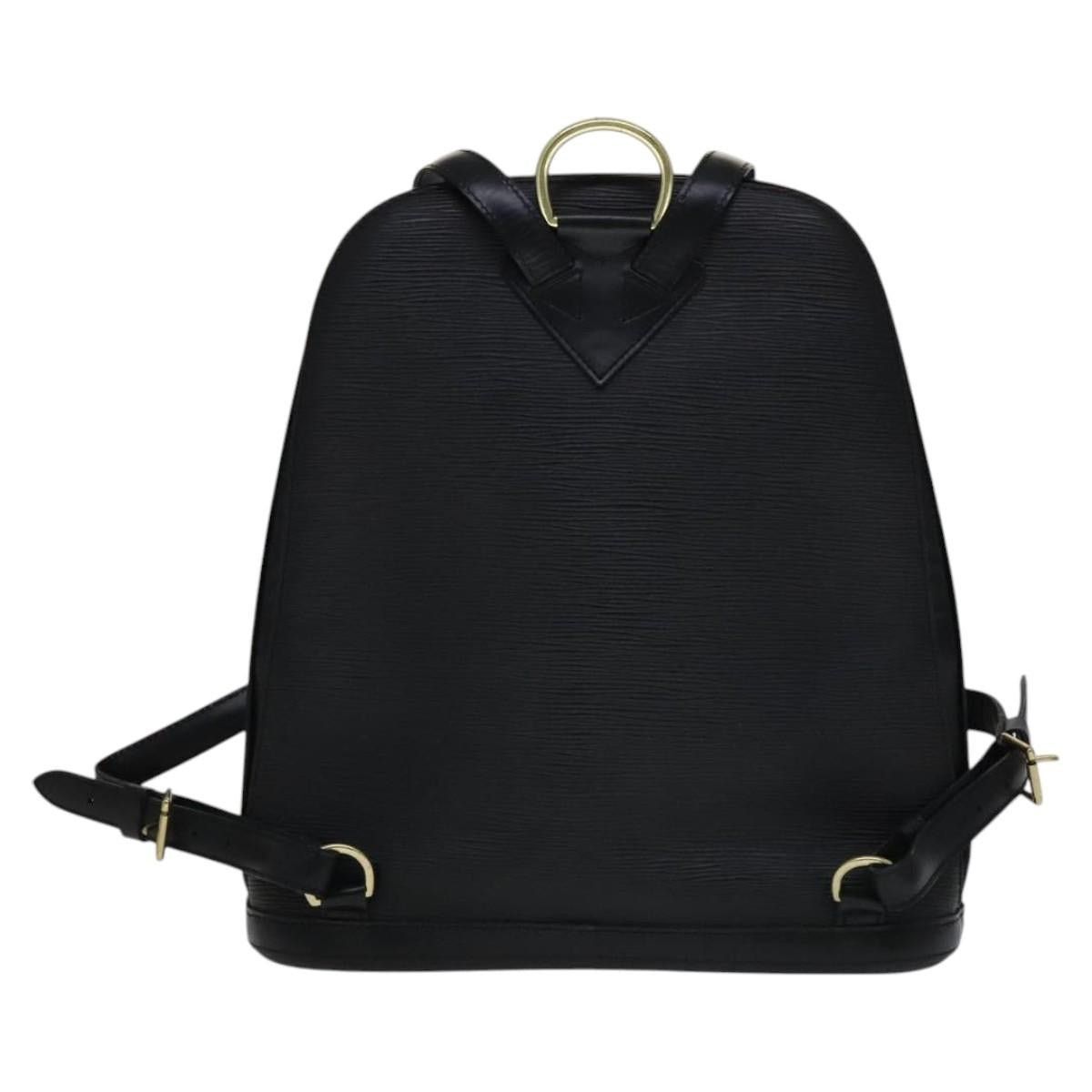 LOUIS VUITTON Epi Coblanc Shoulder Bag Black M52292