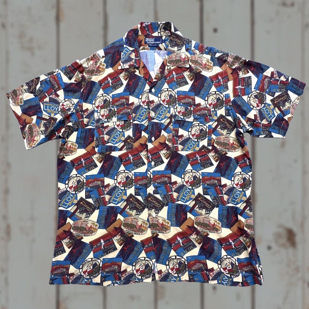 Ralph Lauren VINTAGE Polo Ralph Lauren Shirt S/M L Cotton? Size US L / EU 52-54 / 3 - 1 Thumbnail